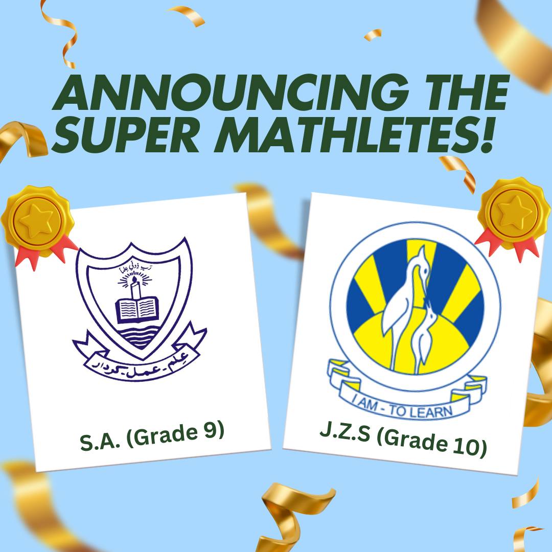 Pakistan - Presenting the winners of the Pakistan Maths Challenge 2024 ...