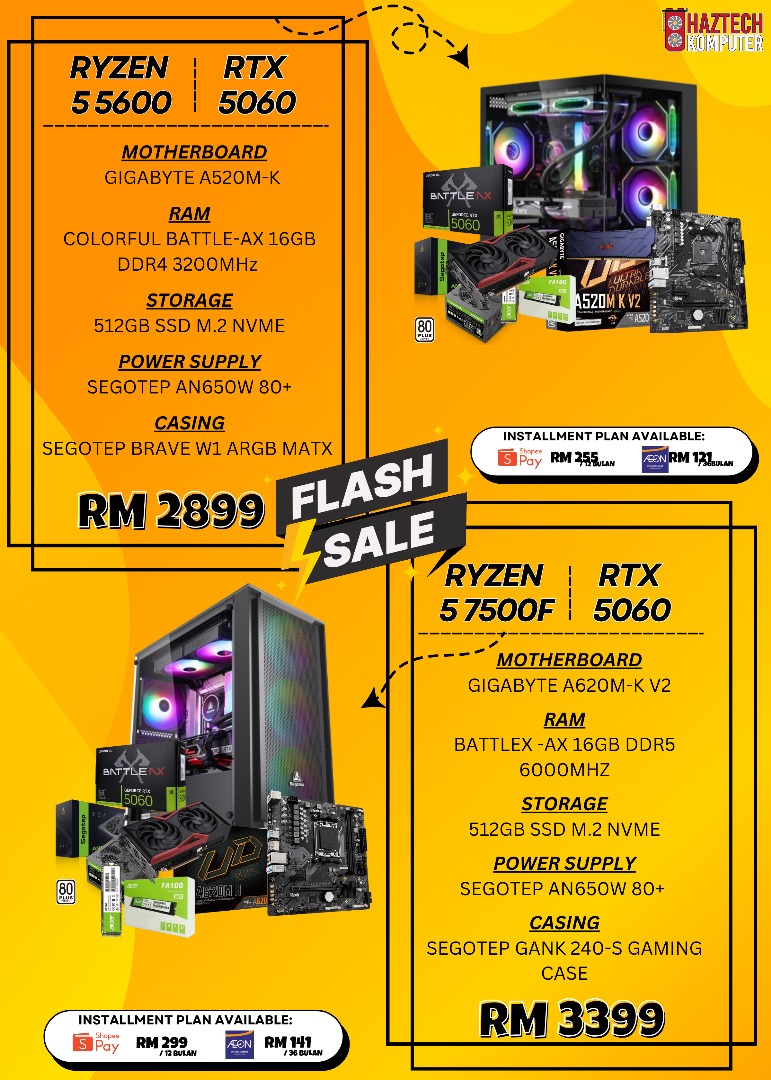 Haztech Komputer Seri Iskandar