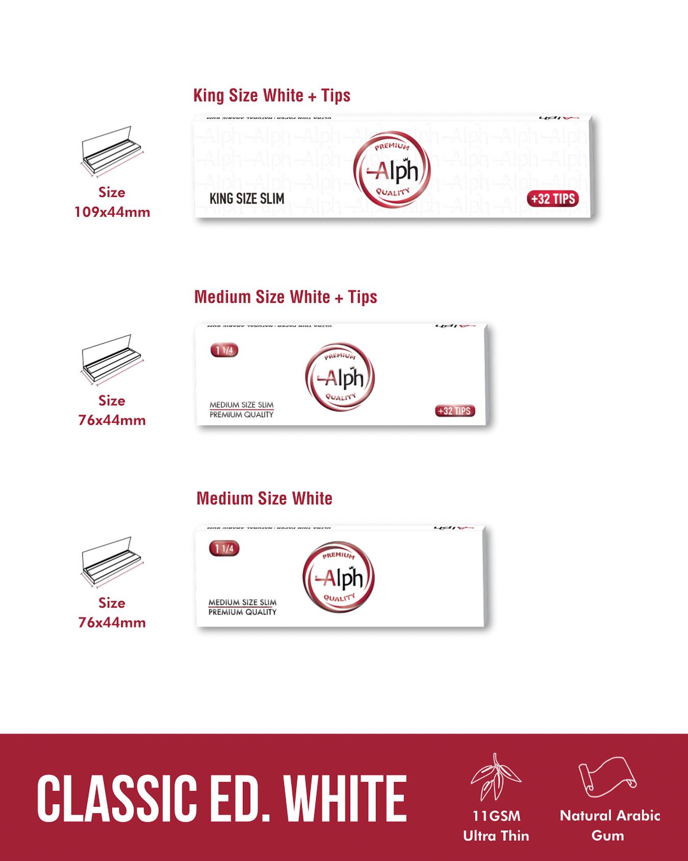 ALPH rolling papers | Beirut