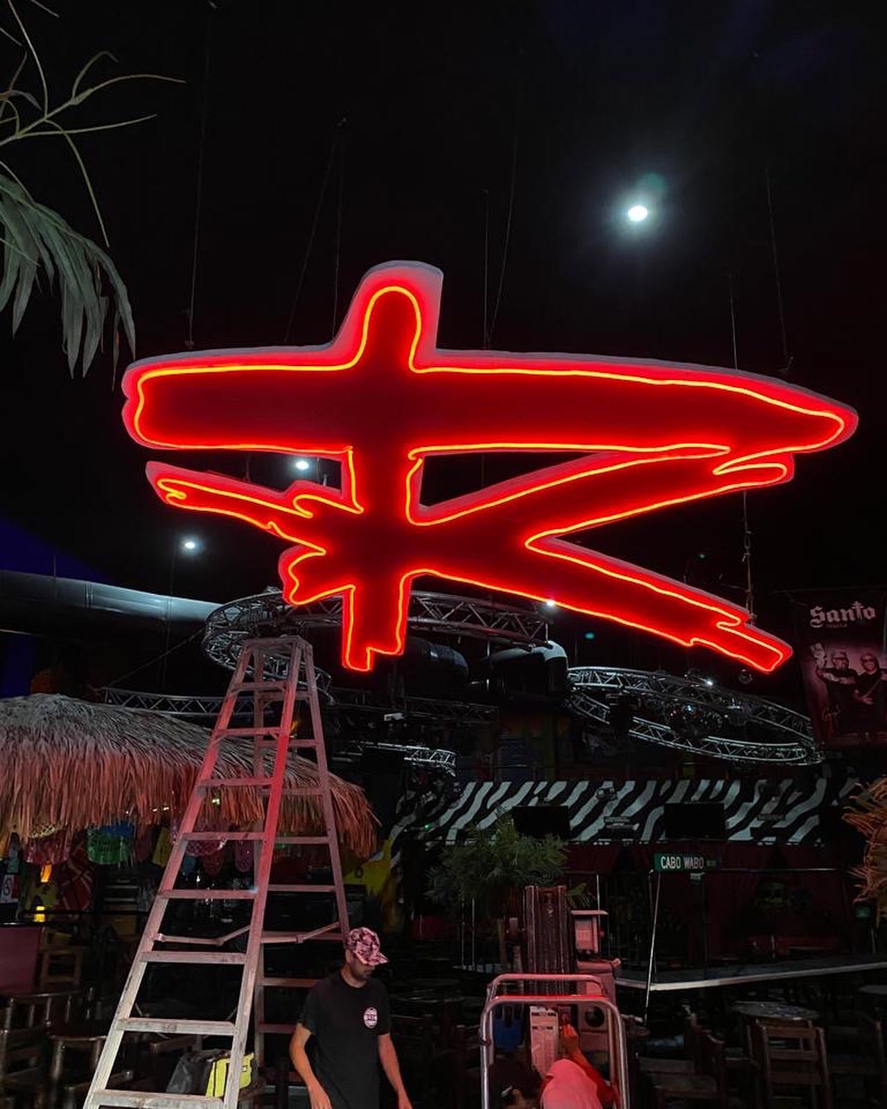 Long live the Red Rocker!! The RR sign... - Cabo Wabo Cantina | Facebook