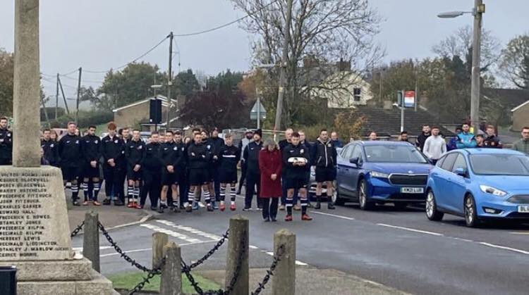 AFC Hackleton - After we paid our respects at the memorial... | Facebook