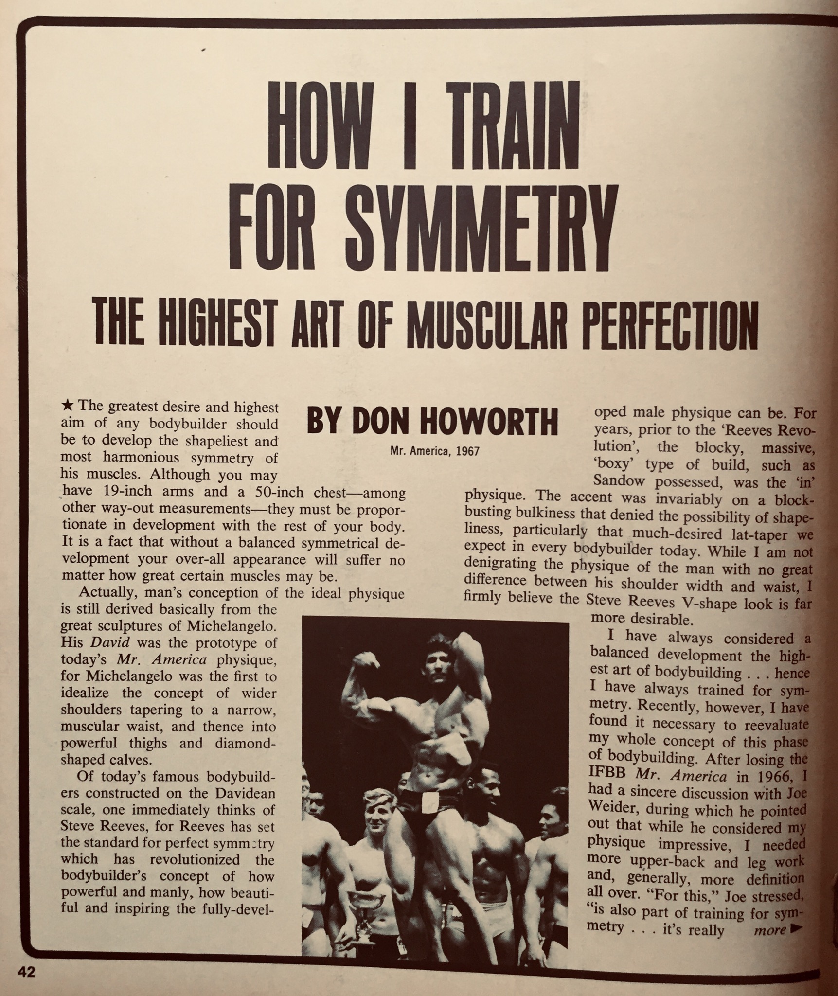 Old School Bodybuilding Forever | Don Howorth | Facebook