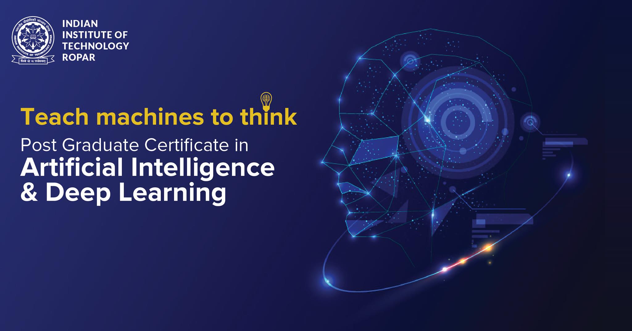 IIT Ropar - PG Program Artificial Intelligence & Deep Learning | Rupnagar