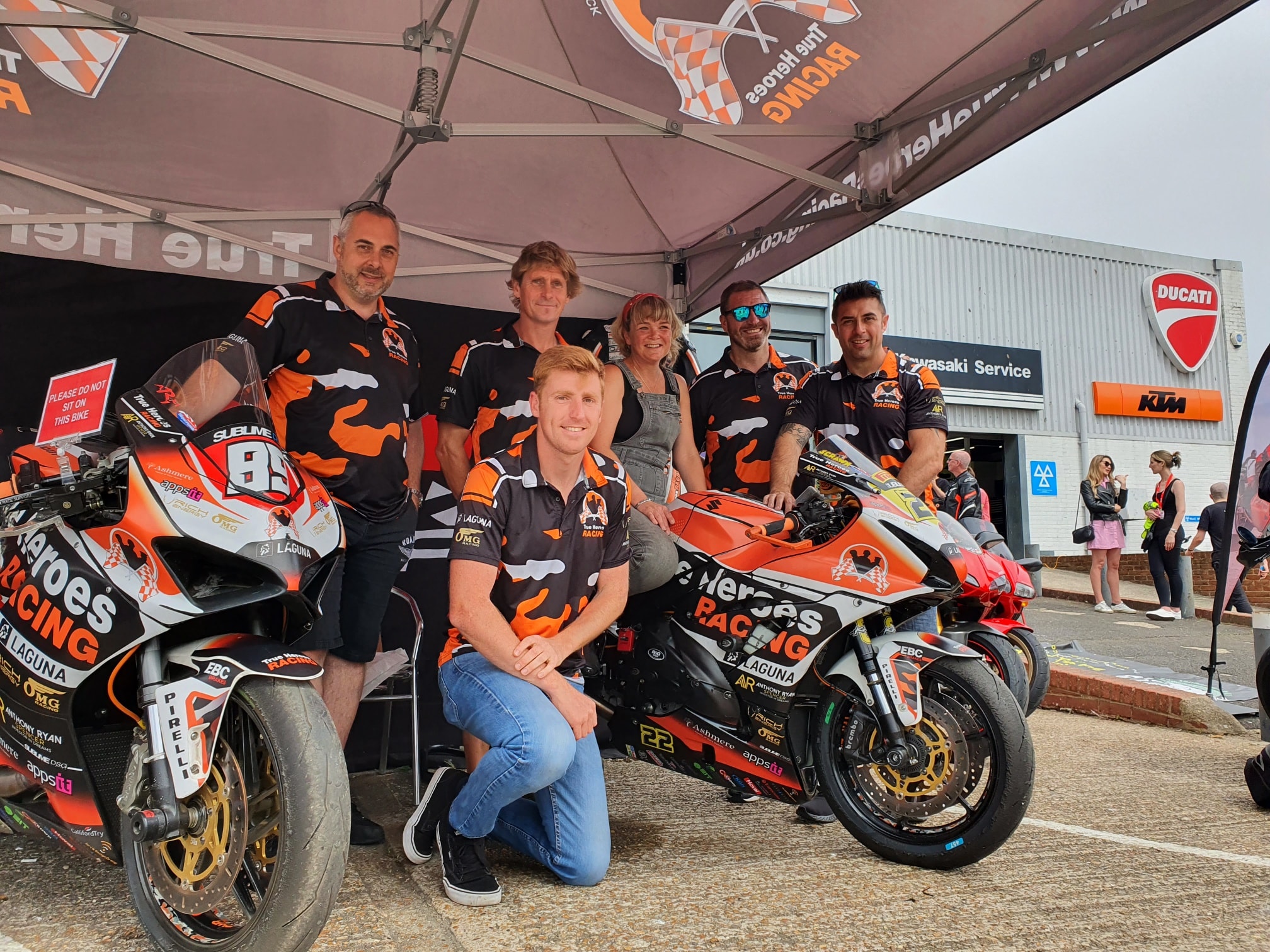 The True Heroes Racing team,... - Laguna Performance Centre