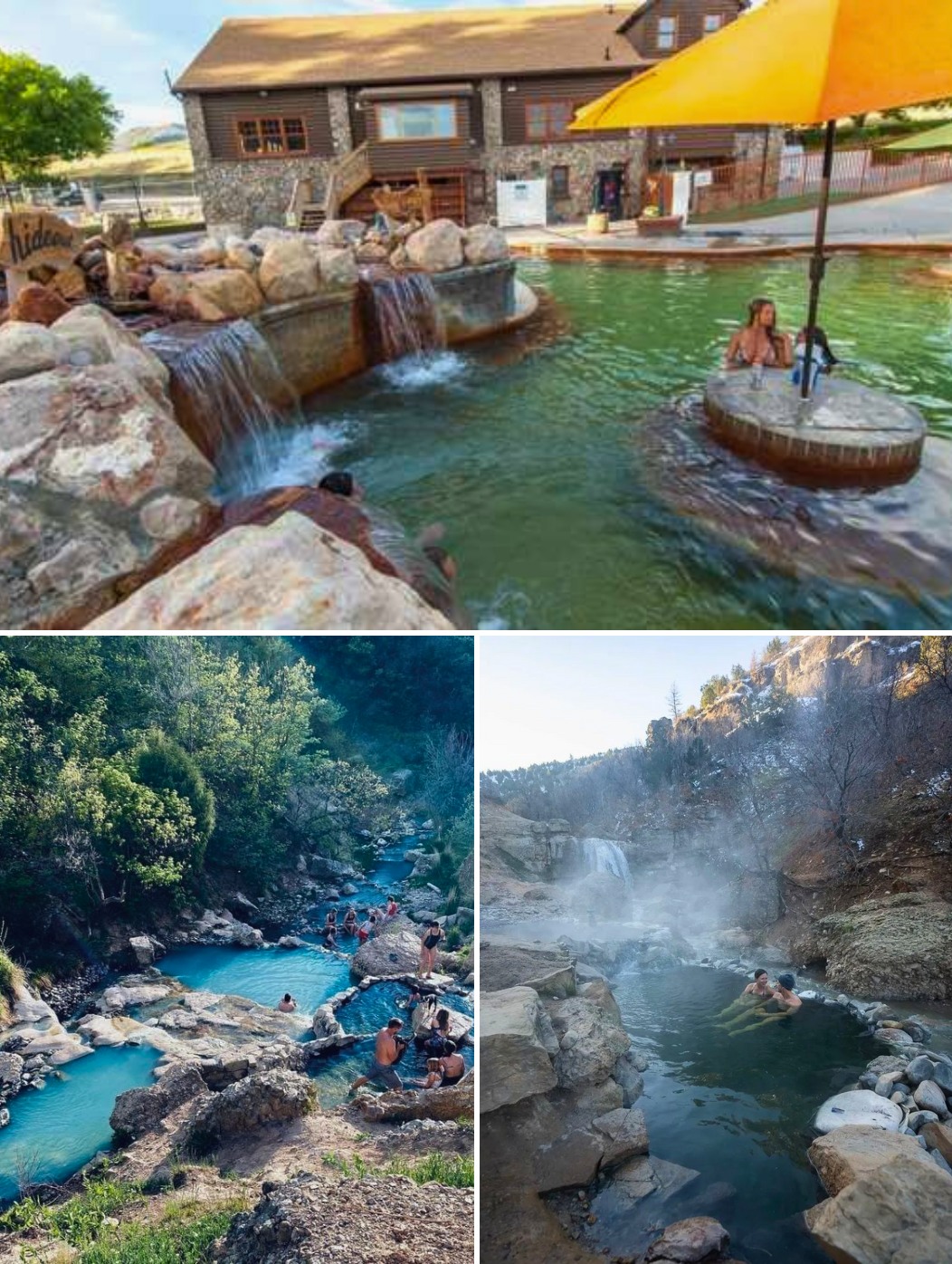 Beauty - Hot springs in Utah 🇺🇸 Utah’s hot springs, like Fifth Water ...