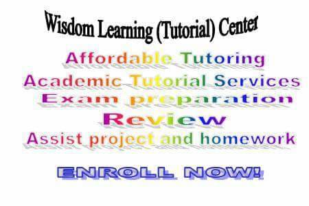 Wisdom Learning Tutorial Center