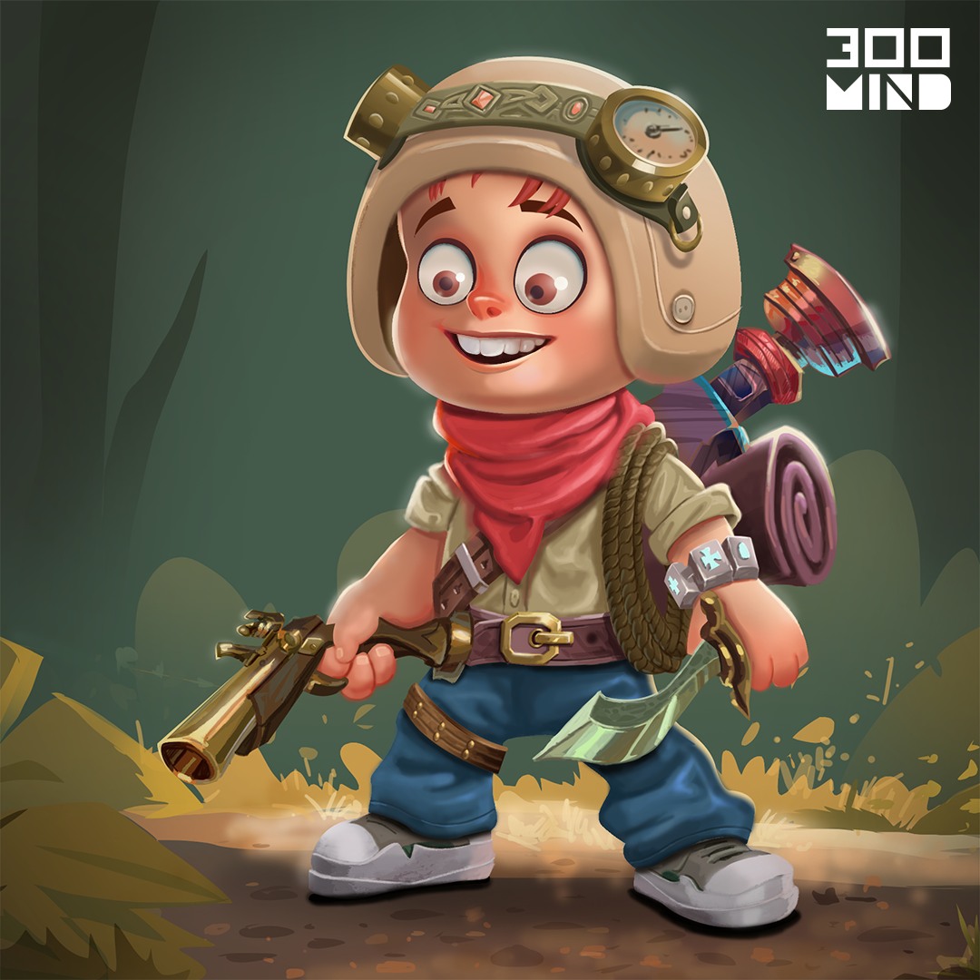 300Mind - Meet Milo Joy, a whimsical 2d concept character... | Facebook