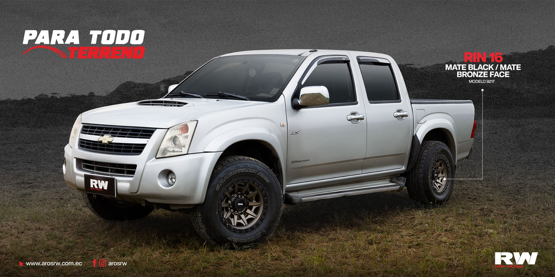 La potencia y confianza que solo OffRoad de ArosRW® te brinda