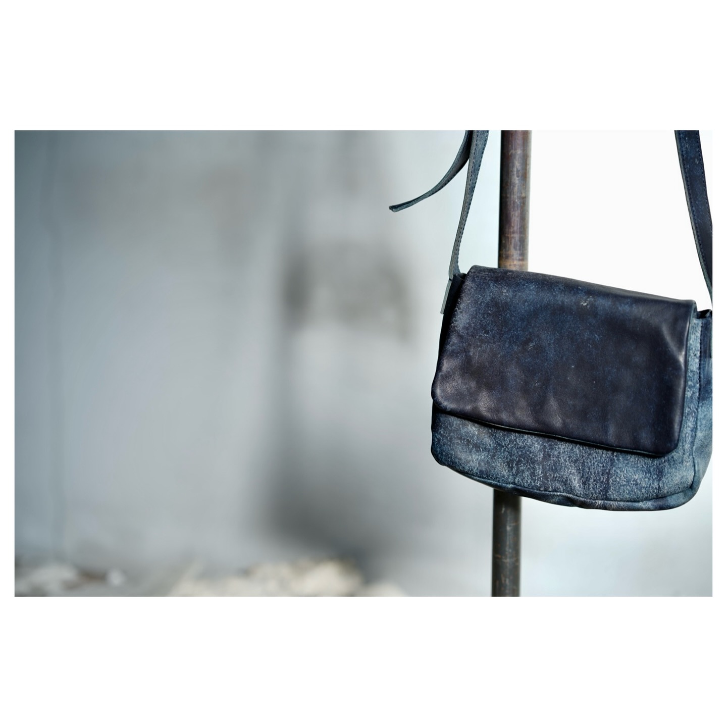 tenon tb-03 . ミニショルダーバッグ Col. indigo Size. free