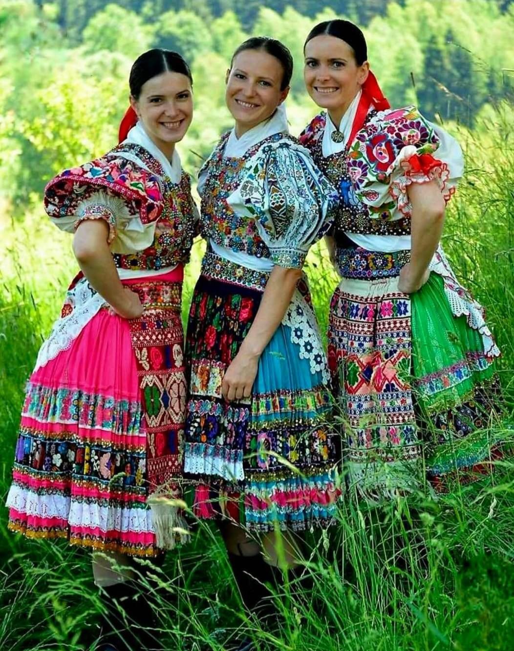 Slovak National Costume at the Miss World Competition. Thank u for