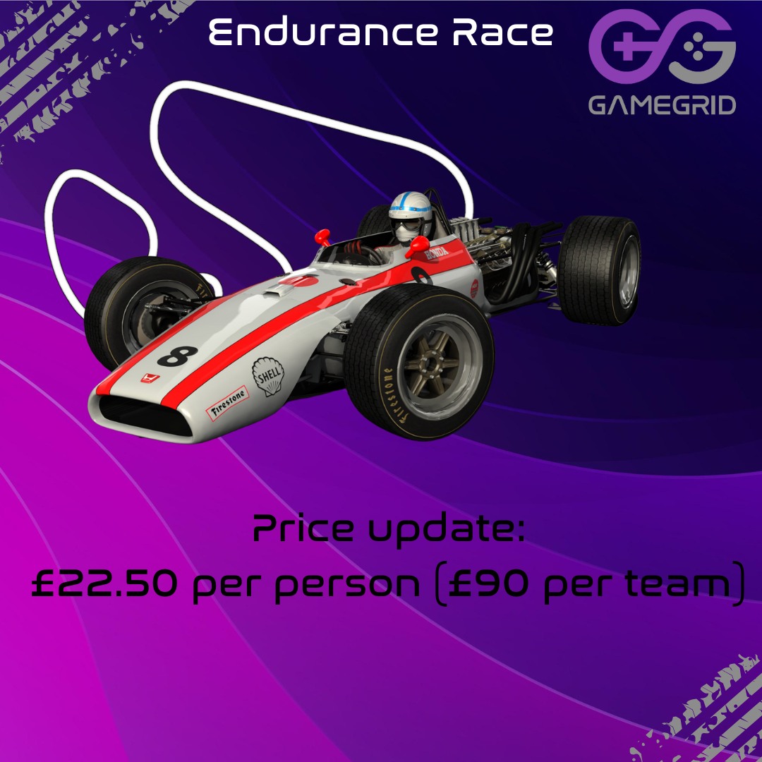 GameGrid - 🚨 Endurance Race League Update! 🚨 We’re thrilled to announce ...