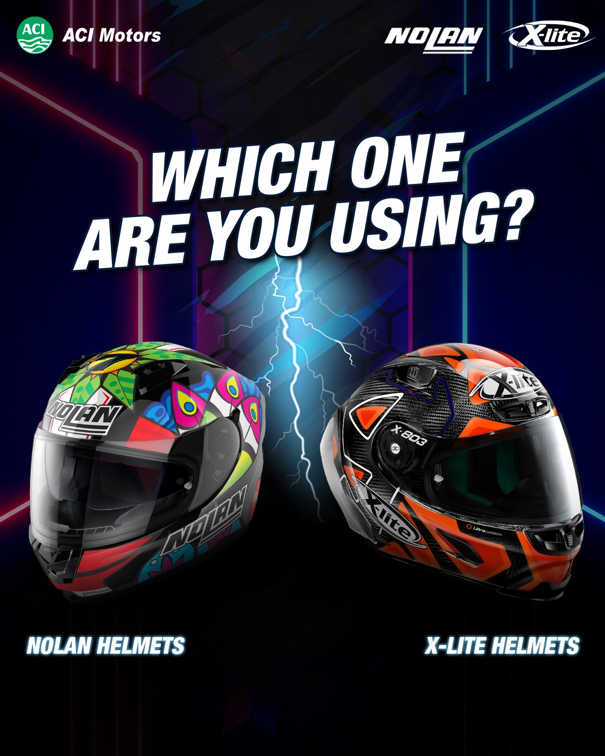 is nolan helmet the same as xlite X-804 RS ULTRA CARBON LIQUIDO Rosso  Helmets Five Nolan Helmets From BikeBandit