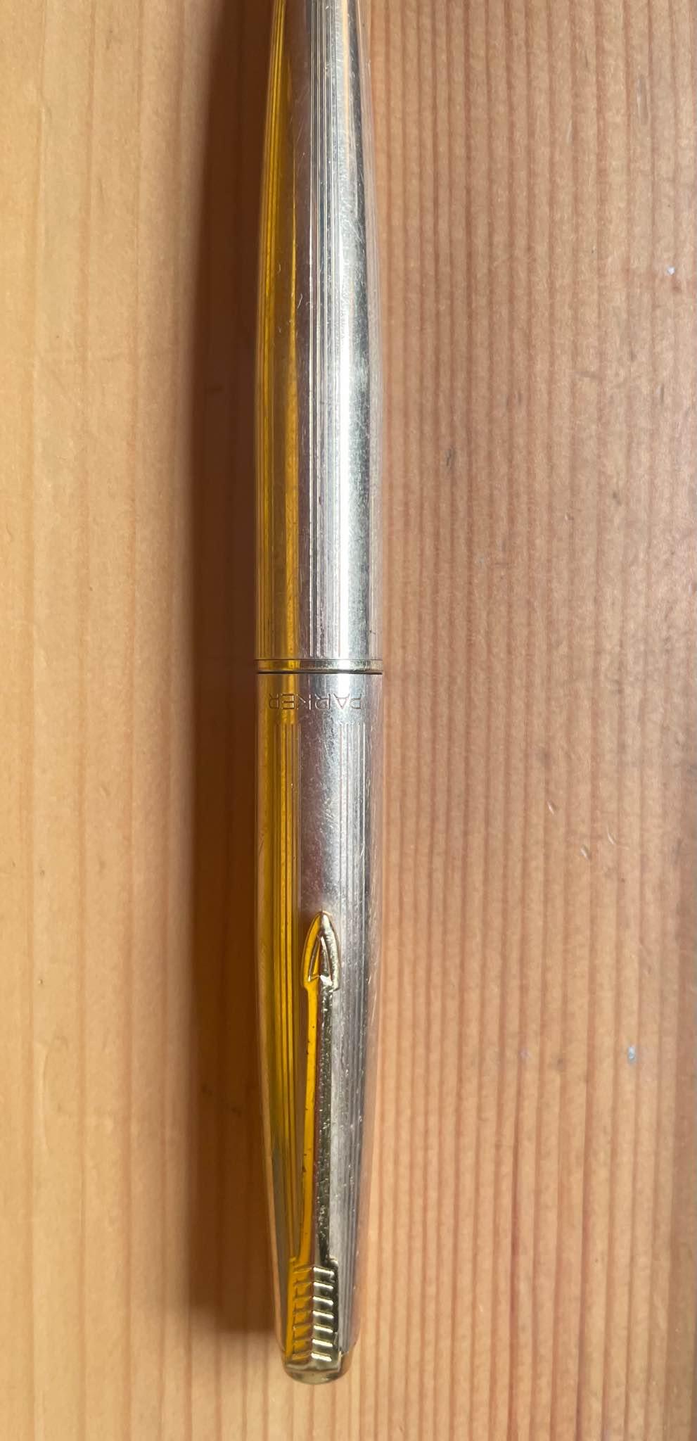 Vintage Parker rolled gold fountain pen, made in the UK, approx 1970’s ...