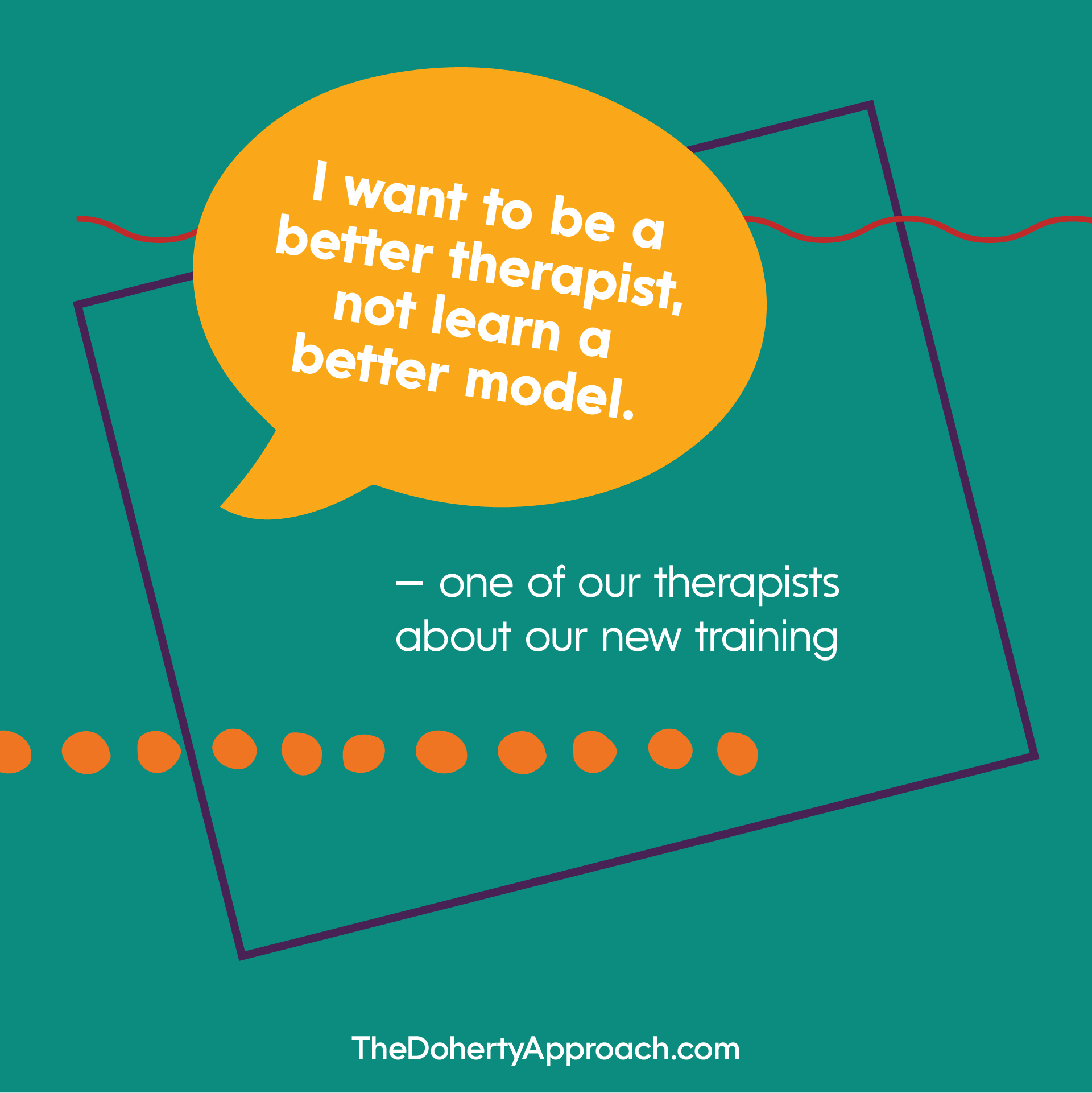 Doherty Relationship Institute - “I want to be a better therapist, not ...