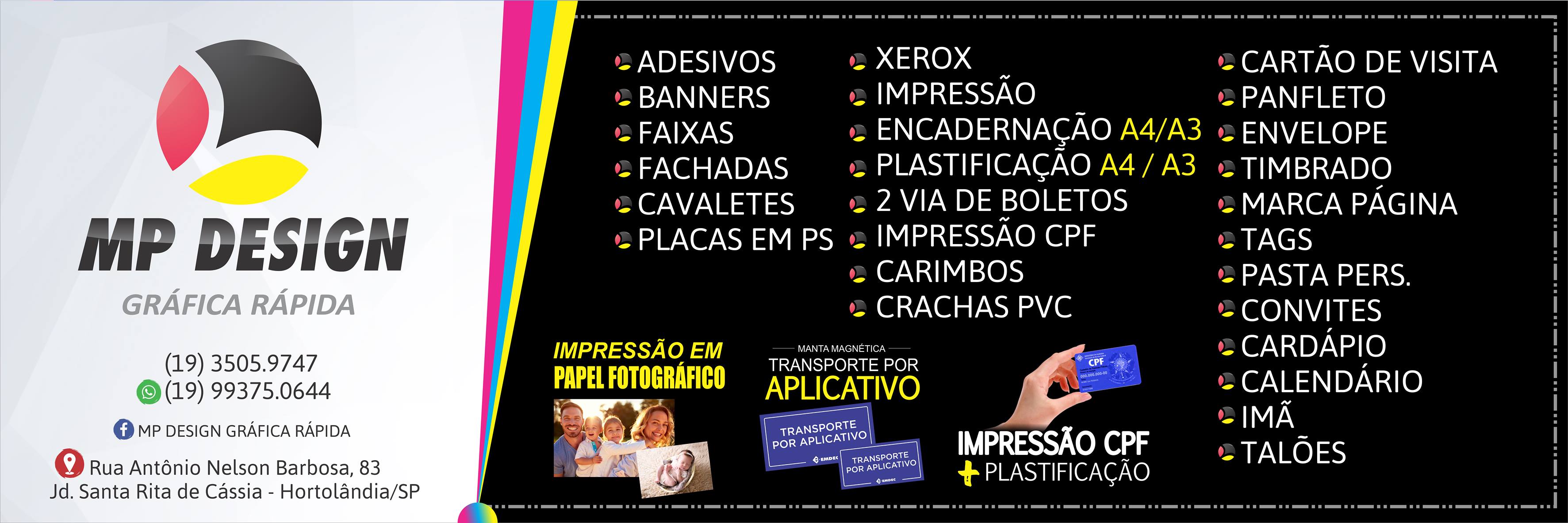 MP Design Gráfica Rápida | Hortolândia SP