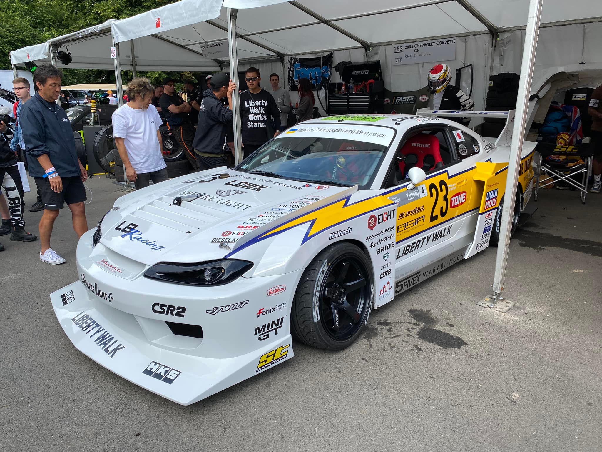 LibertyWalk Nissan Silvia S15 Rotary drift car! 🇯🇵