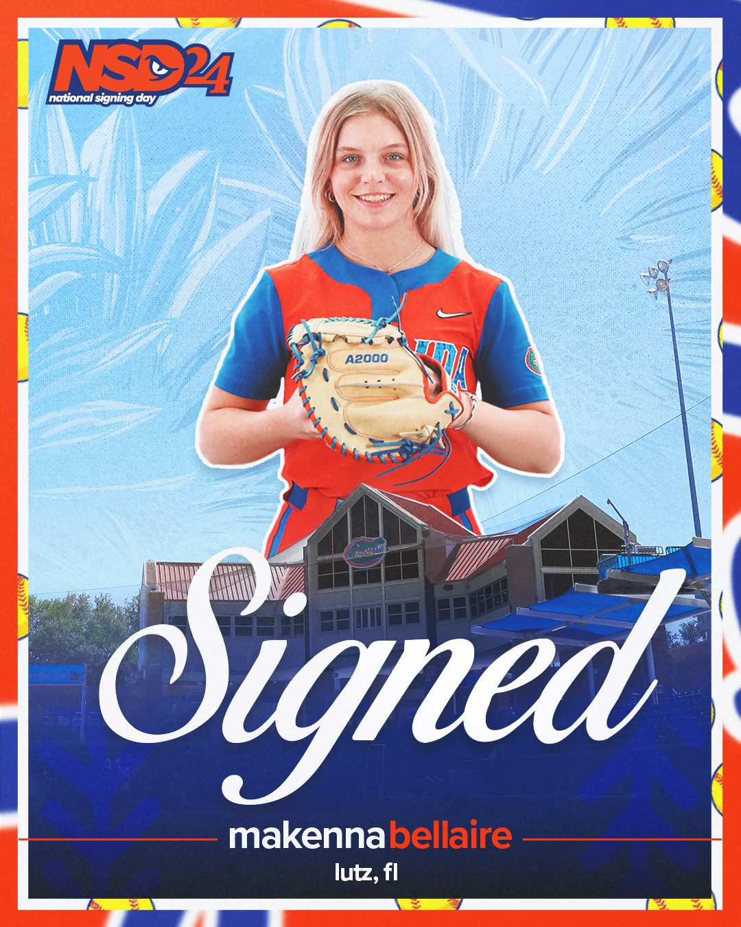 Florida - It's official: Makenna Bellaire joins the Gator family! 🐊 # ...