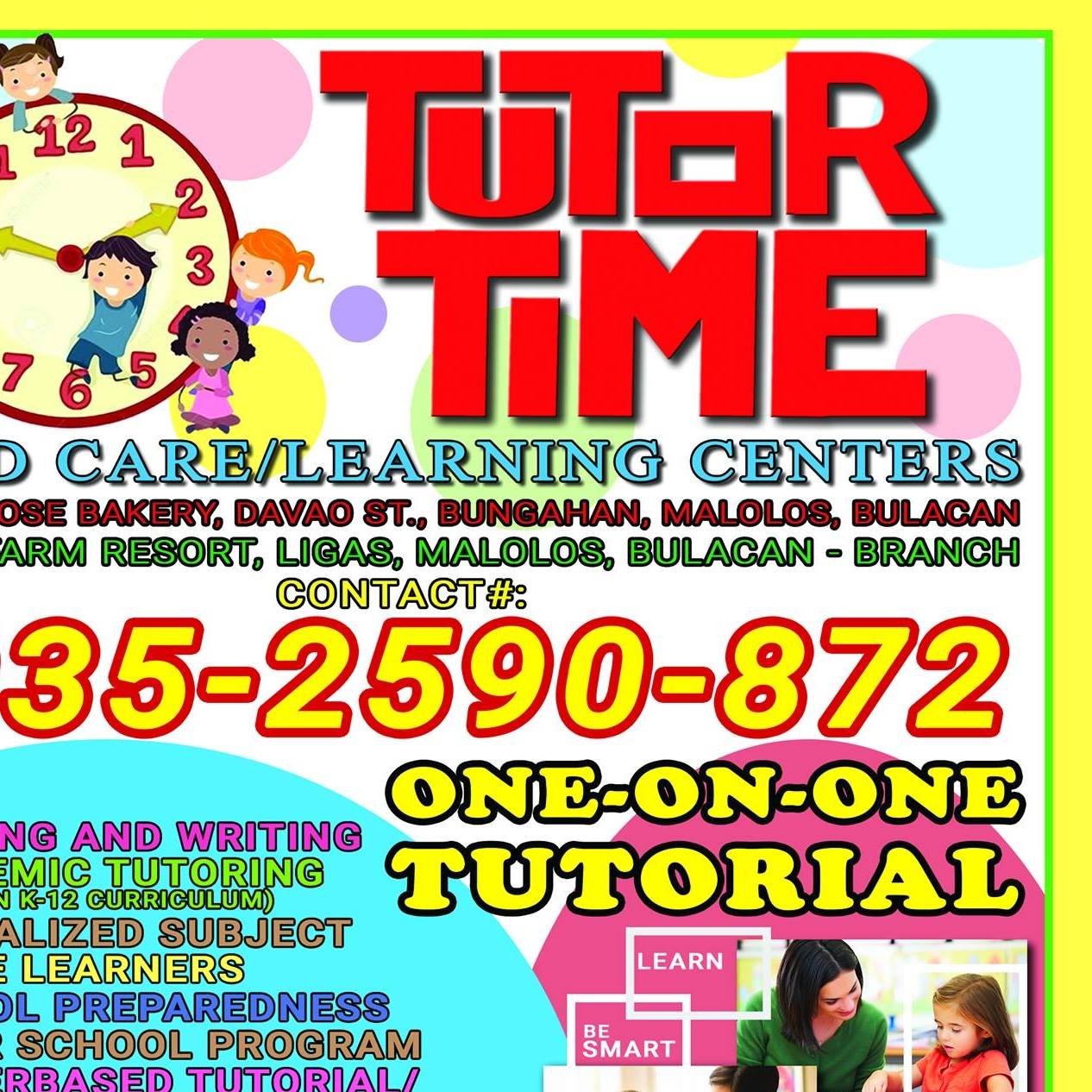 Unofficial: TUTOR TIME/Child Care Learning Center | Malolos