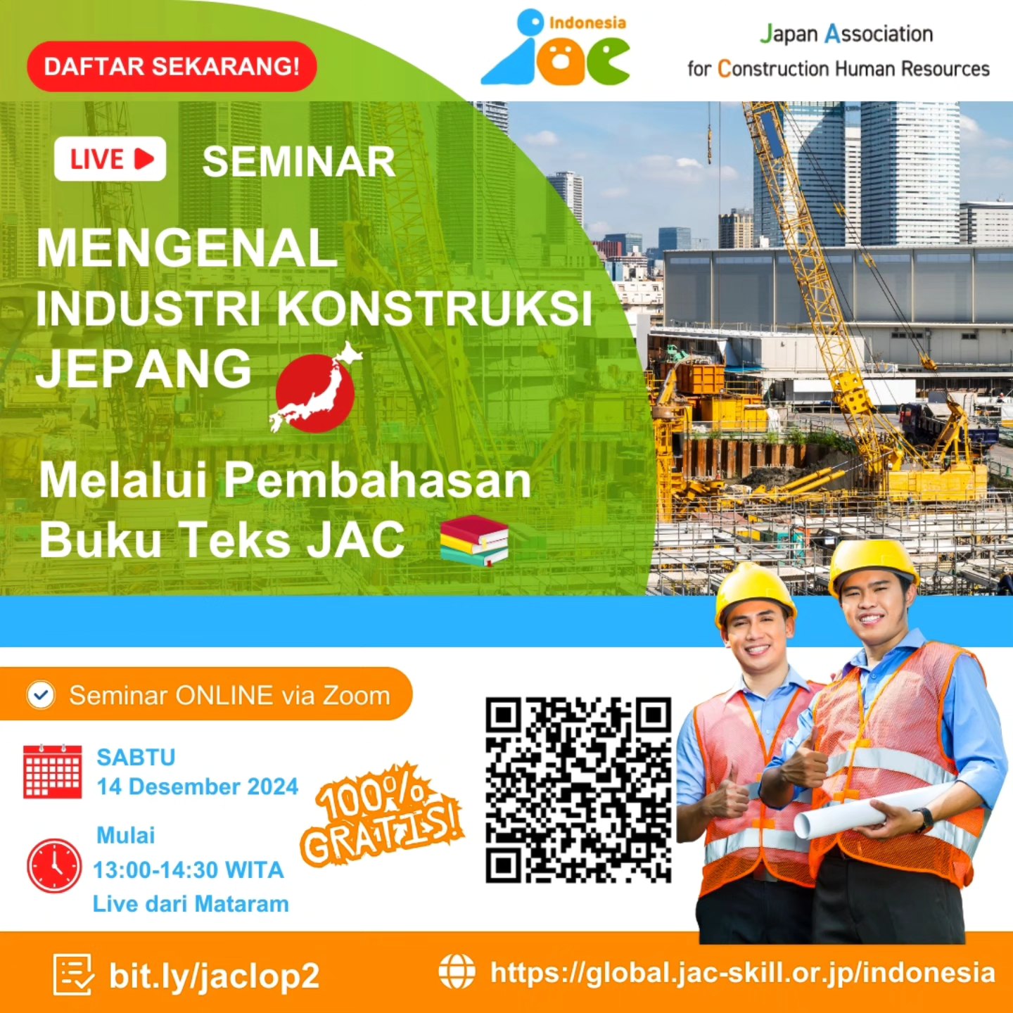 Pekerjaan - TELAH DIBUKA!😊 Pendaftaran seminar online 