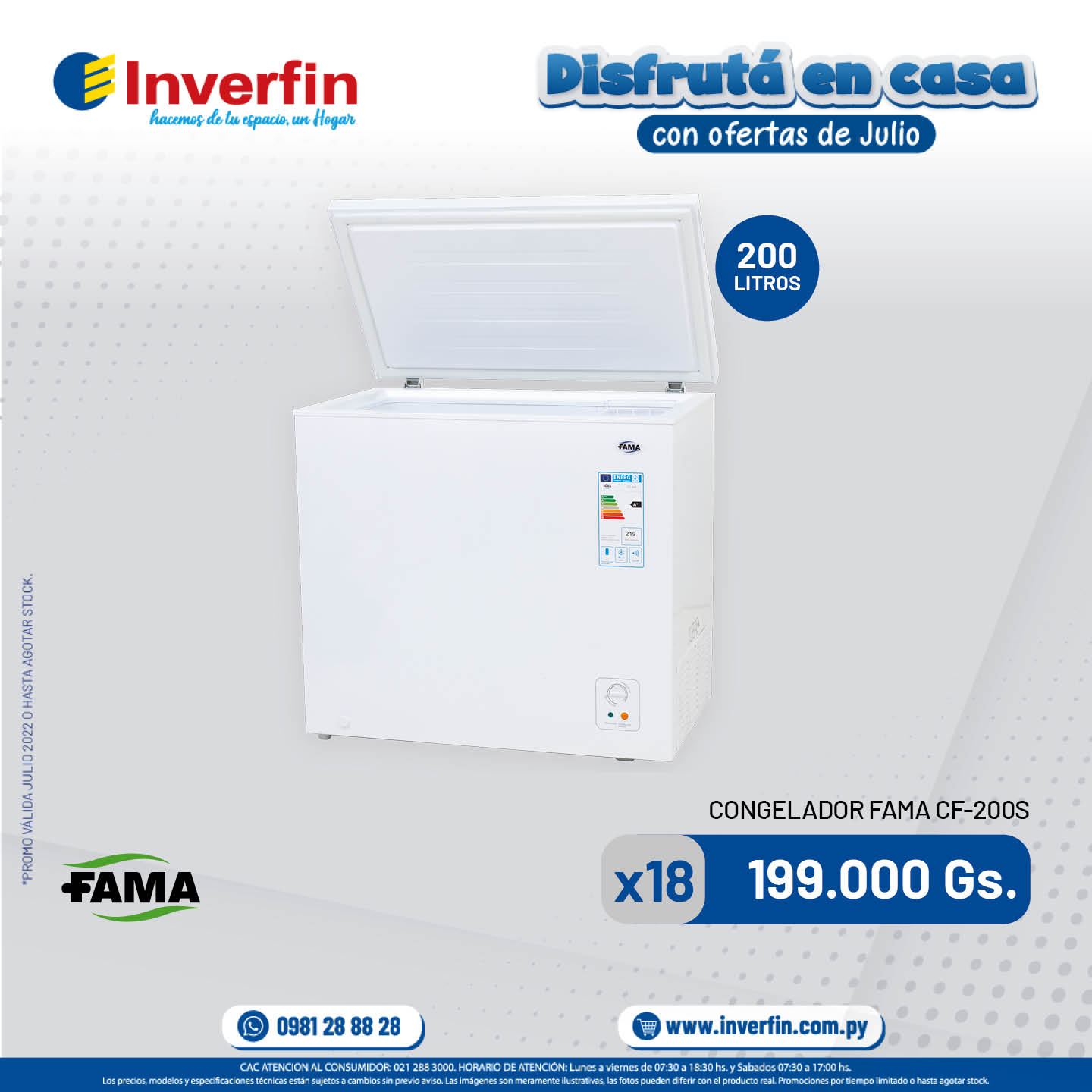 Inverfin - ¡No cortes la cadena de frío de tus alimentos!...