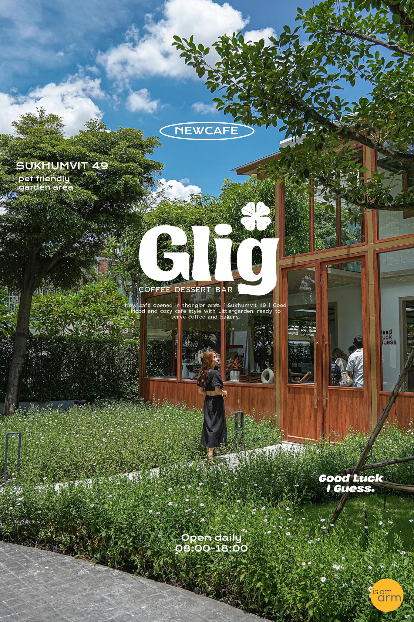is am arm - คาเฟ่เปิดใหม่ใจกลางเมือง GLIG CAFE... | Facebook