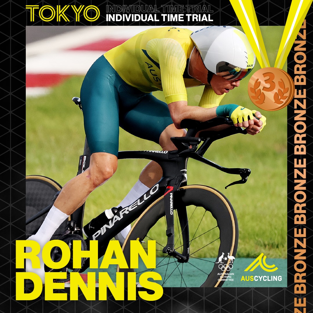 YES!! 🇦🇺💪 Rohan Dennis clocked... - Santos Tour Down Under