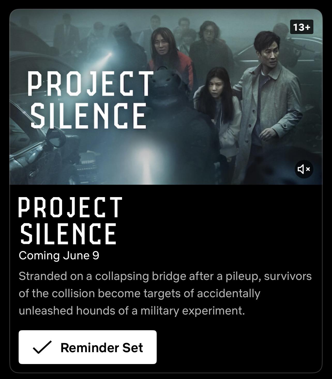 nUK - ภาพยนตร์หายนะซ้อนหายนะ #ProjectSilence เคาะจะสตรีมได้บน Netflix ...