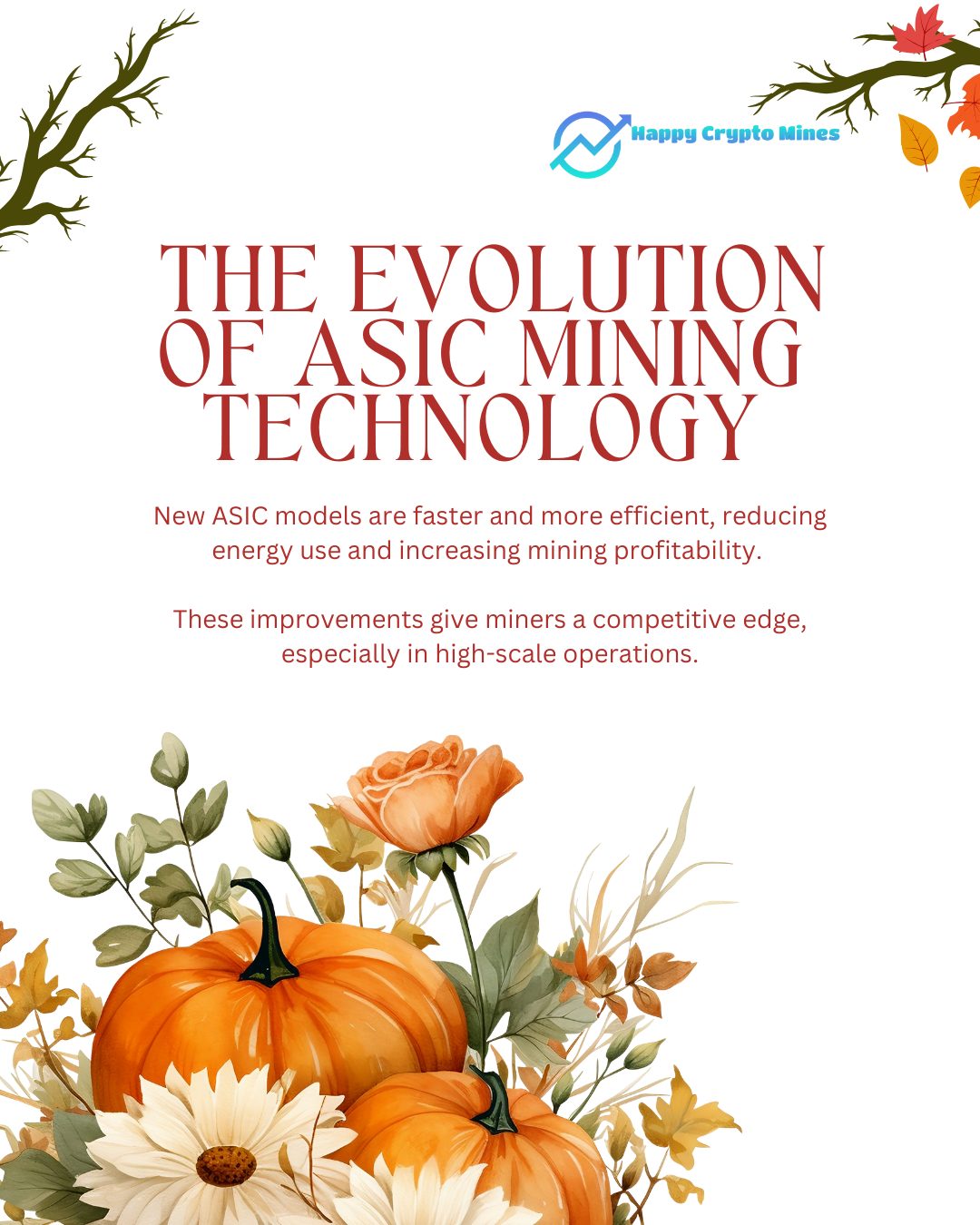 The Evolution of ASIC Mining... - Happy Crypto Mines