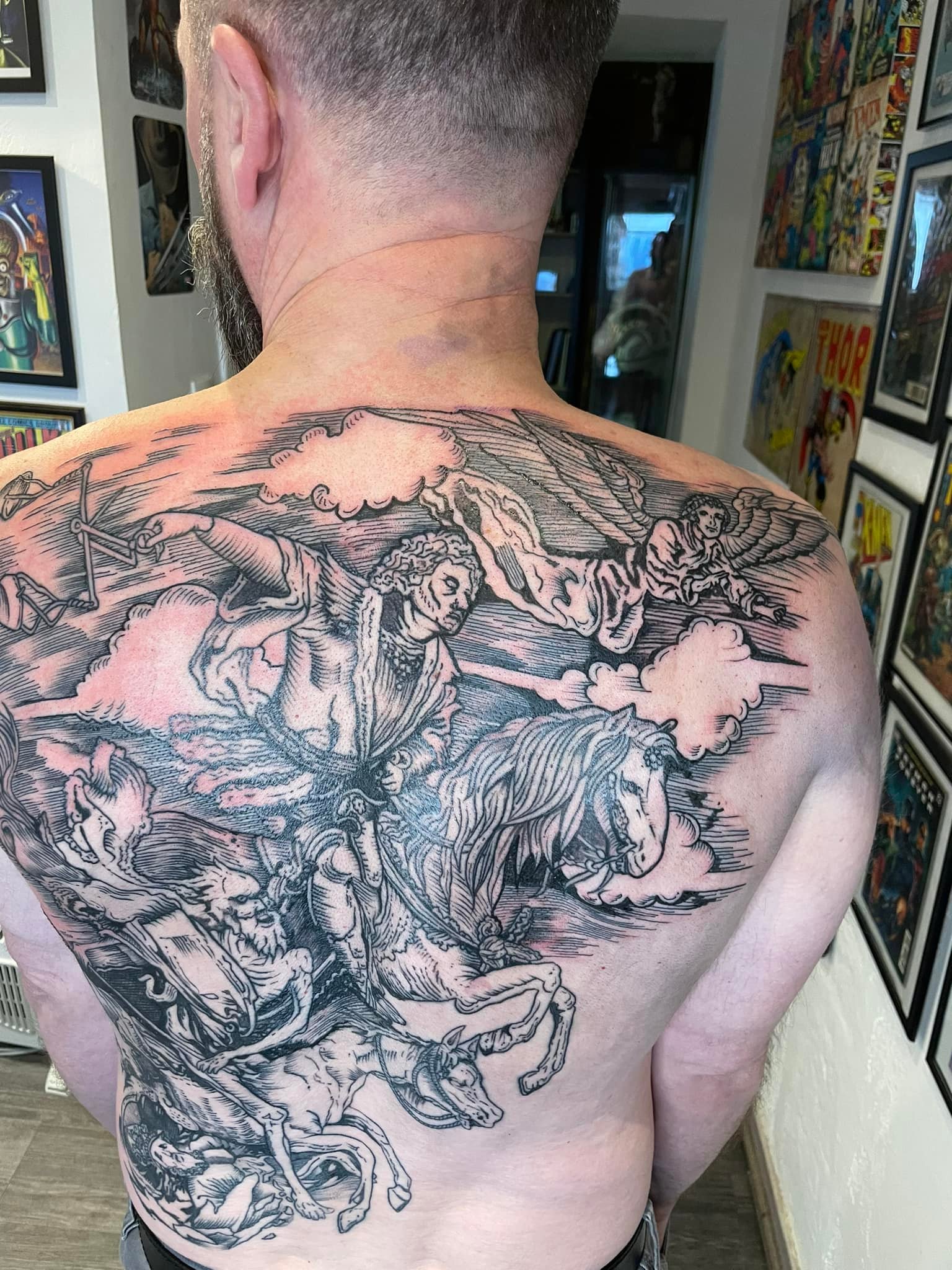 Les 4 Cavaliers De L Apocalypse Tatouage
