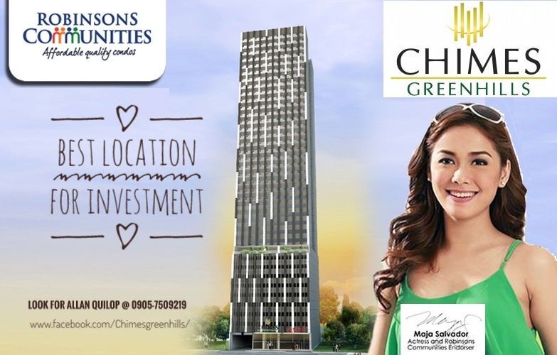 Chimes Greenhills Condominium by Robinson's