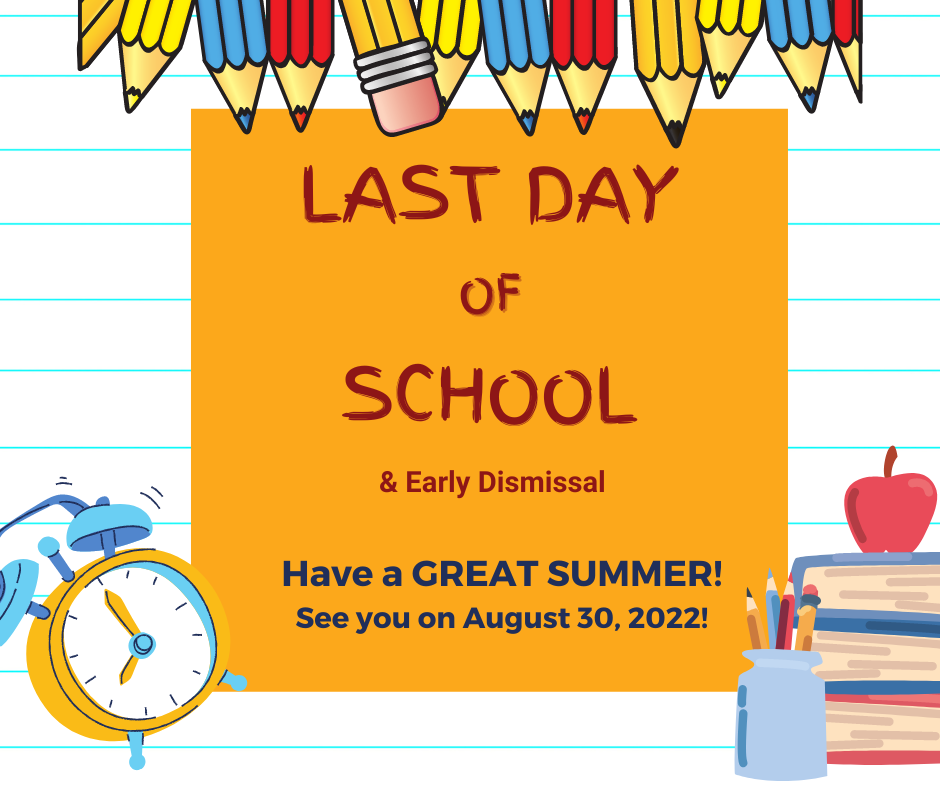 Happy last day of school!... - Calvert County Public Schools | Facebook