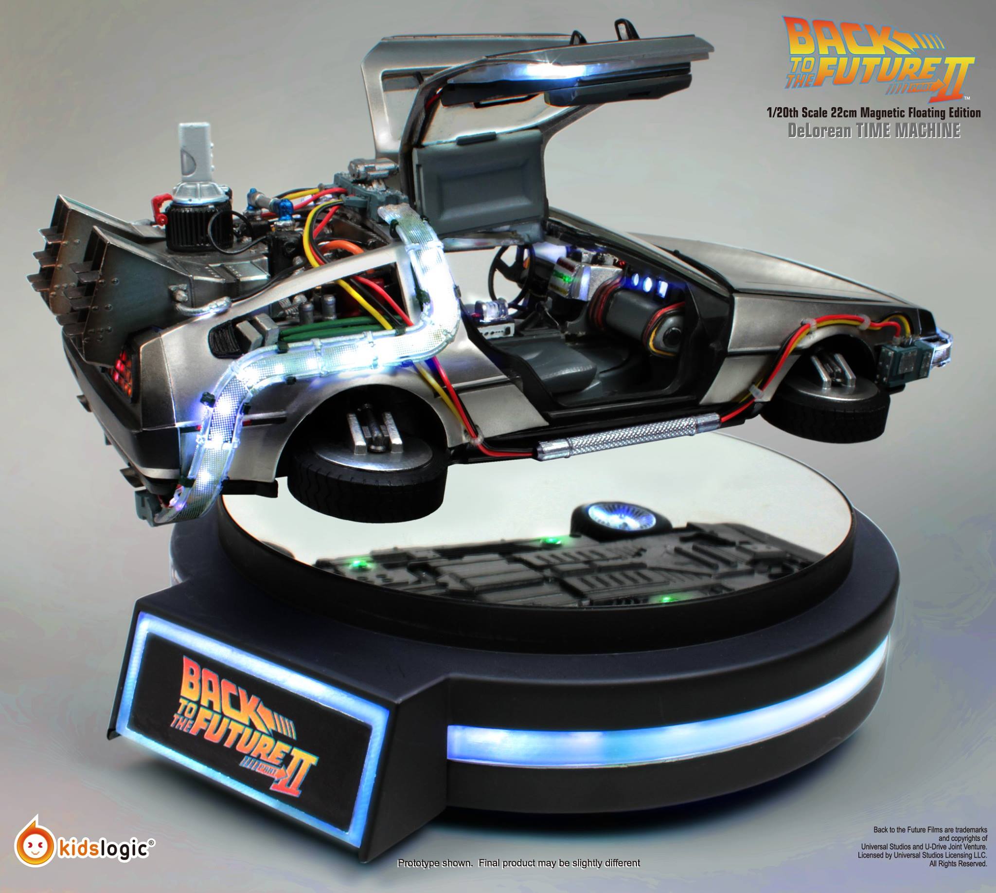 Delorean Volante Magnetique Retour Vers Le Futur 2