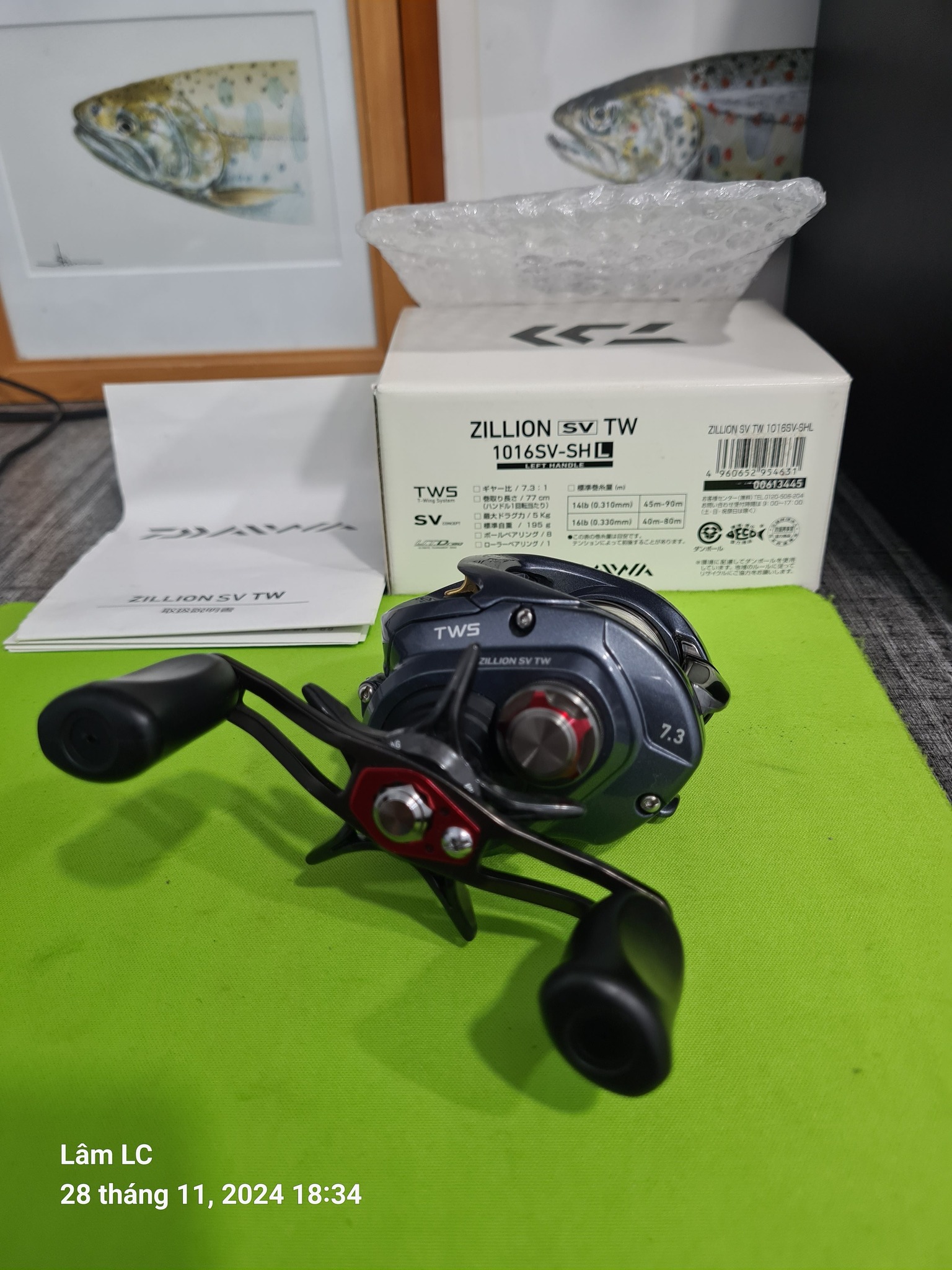 TeamDaiwa Zillion 100 7.3 Limited 10.490.000đ