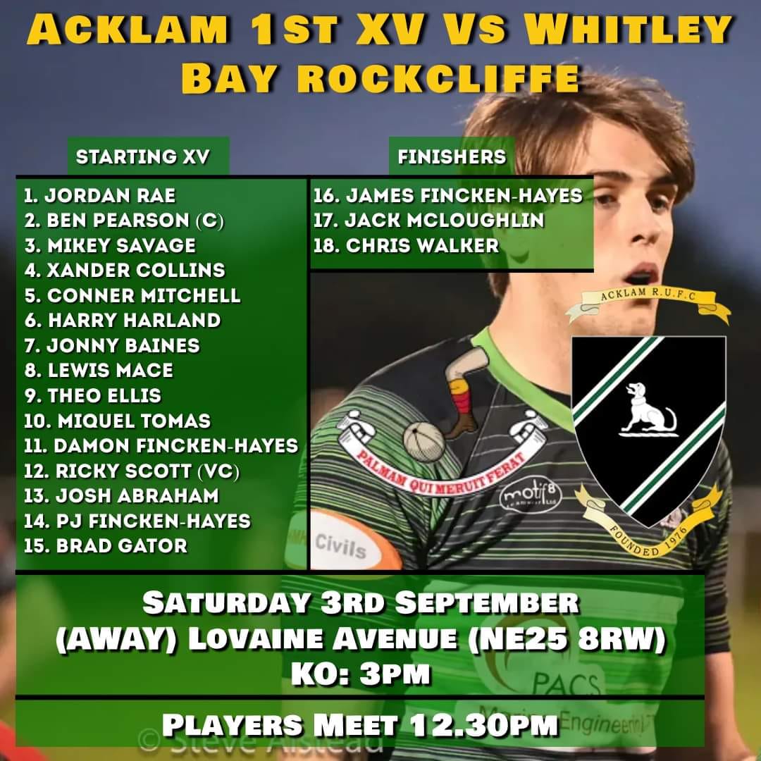 RUGBY IS BACK! Today marks the first... - Acklam Rugby Club | Facebook