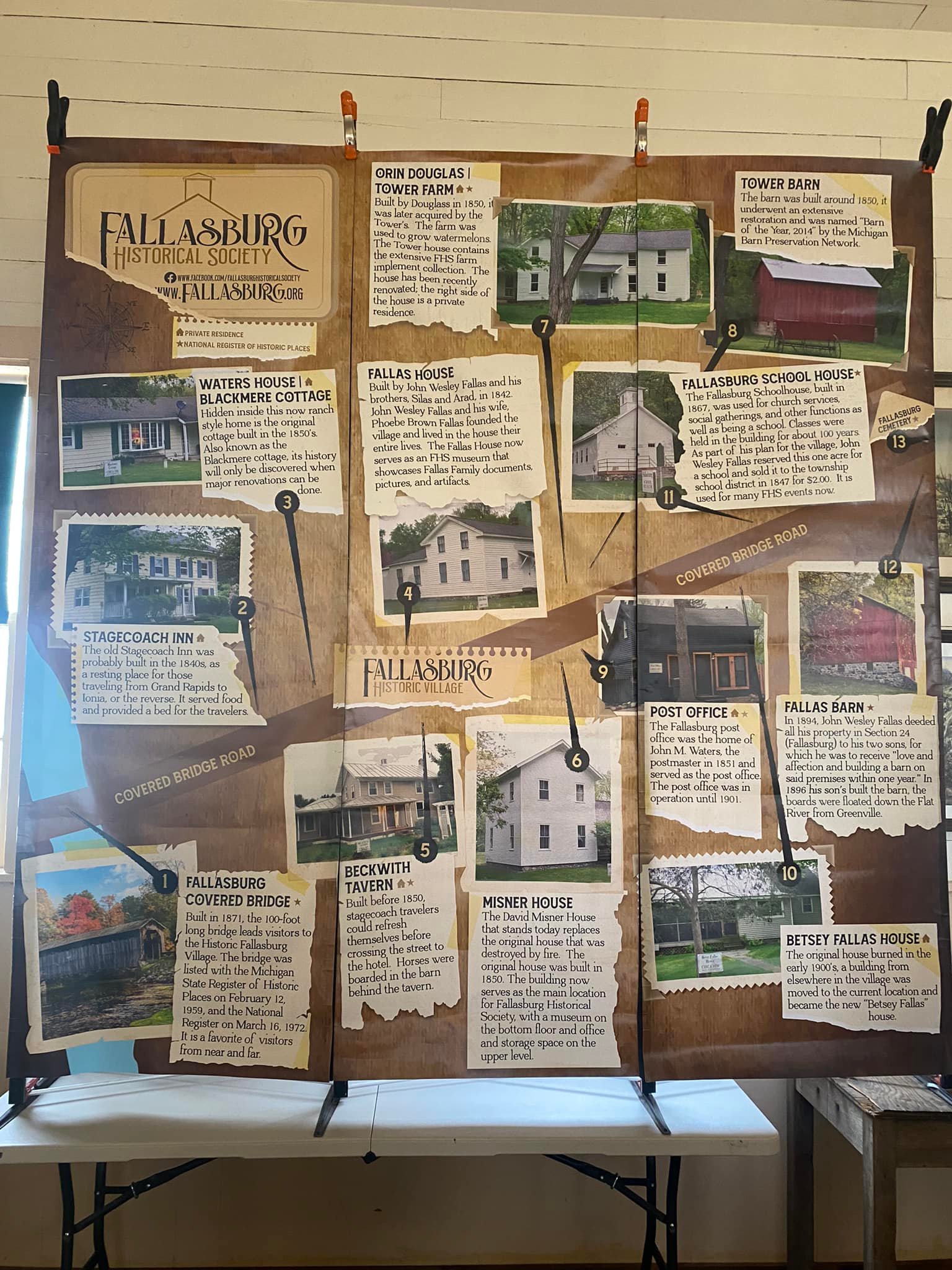 Today we were honored to... - Fallasburg Historical Society