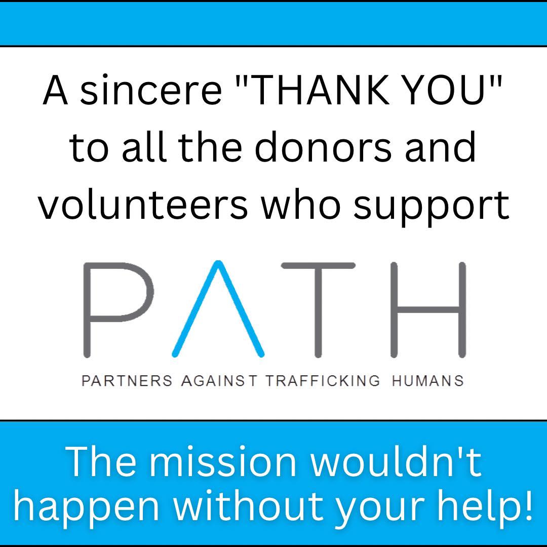 P.A.T.H. - A sincere “THANK YOU” to all the donors and... | Facebook