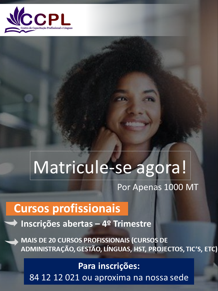 CCPL - Centro de Capacitação Profissional e Línguas, Lda