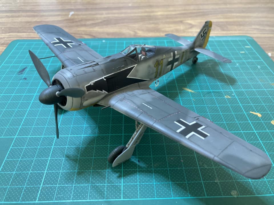 Tamiya 61037 Focke-Wulf Fw 190 A-3 1/48 Scale Model Kit