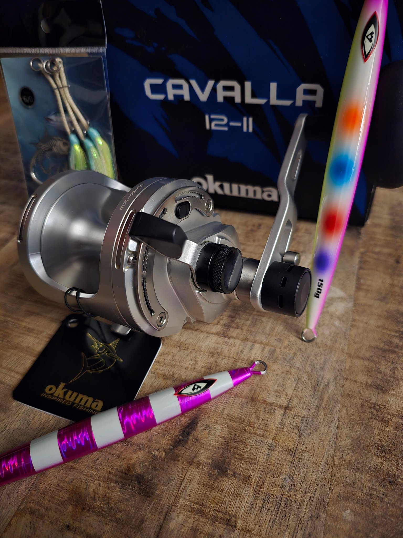 okuma cavalla reel 2-Speed Lever Drag CAV-12IILX The Cavalla 2 OKUMA CAVALLA 2 SPEED