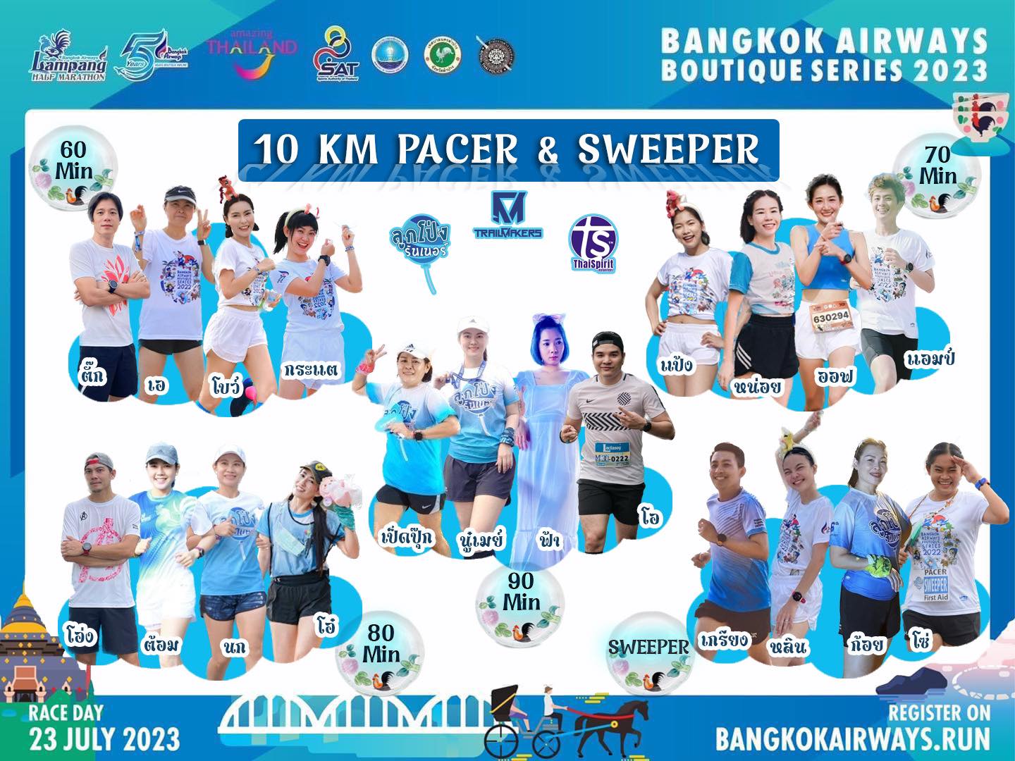 💥เปิดตัว Pacer & Sweeper ระยะ 10 KM.... - Bangkok Airways.Run | Facebook