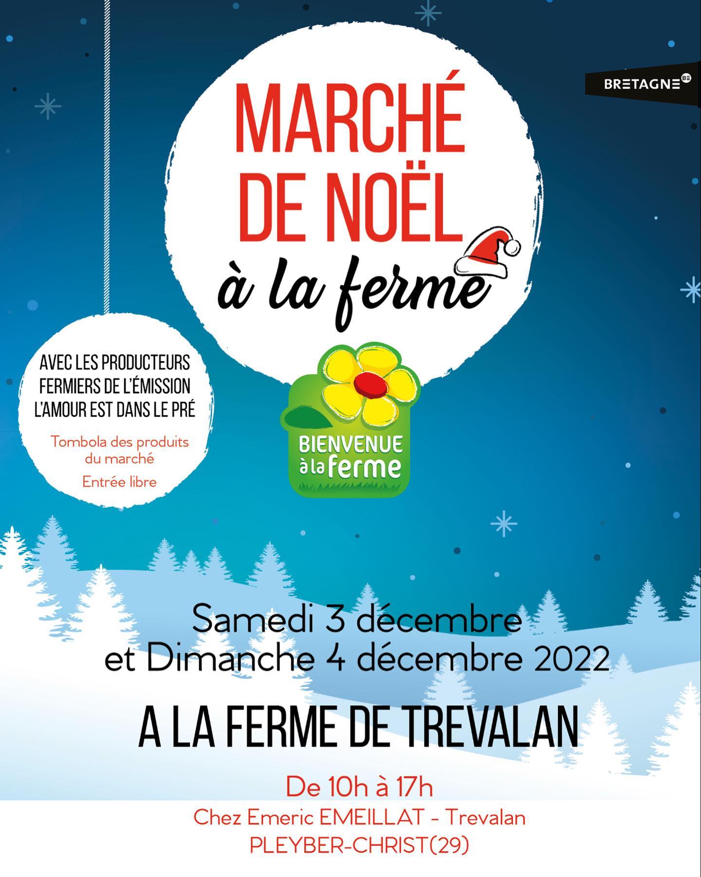 Marché De Noel L amour Est Dans Le Pré
