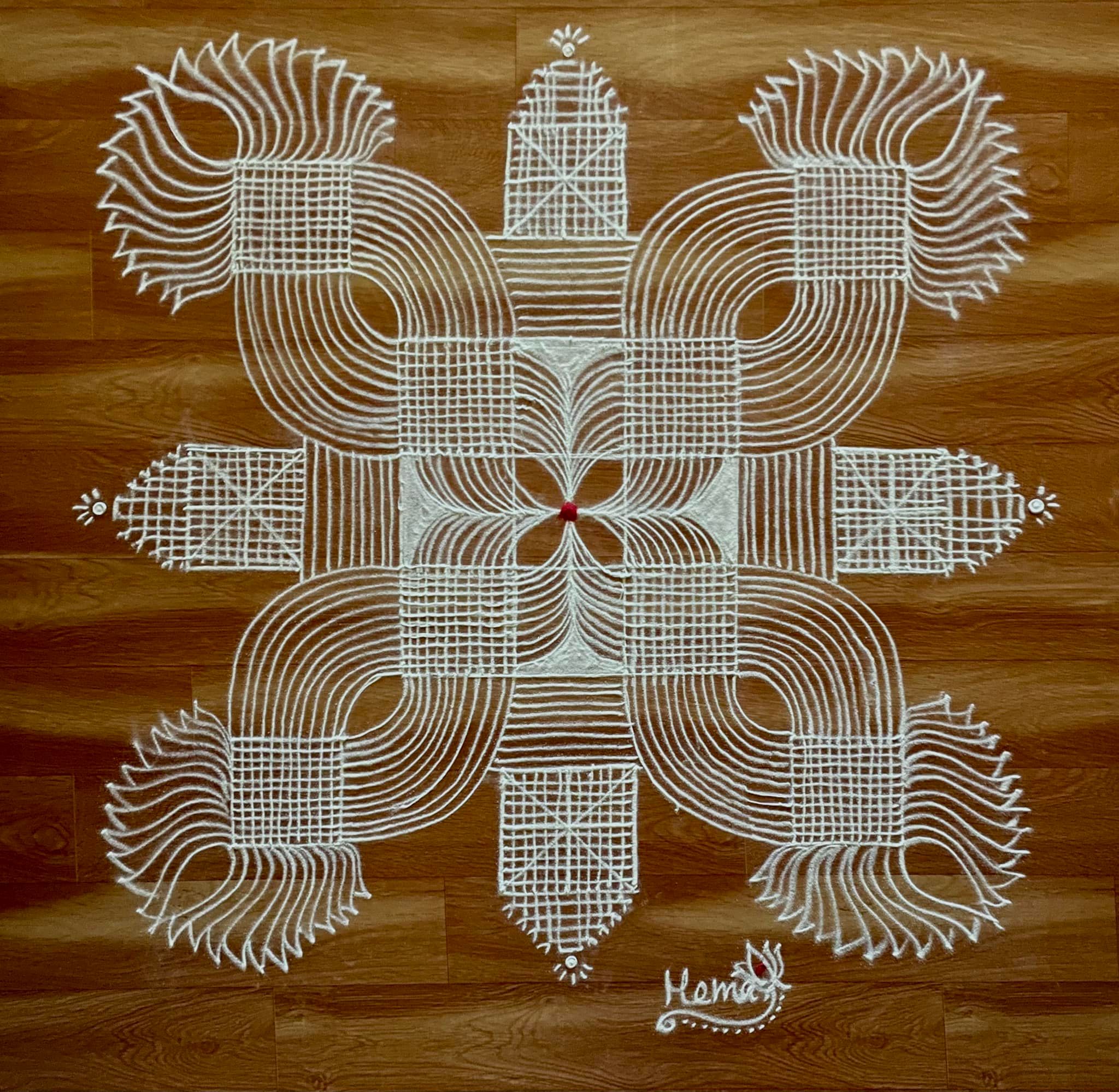 . A quick and simple Padi With lines... - The Lotus Shakti