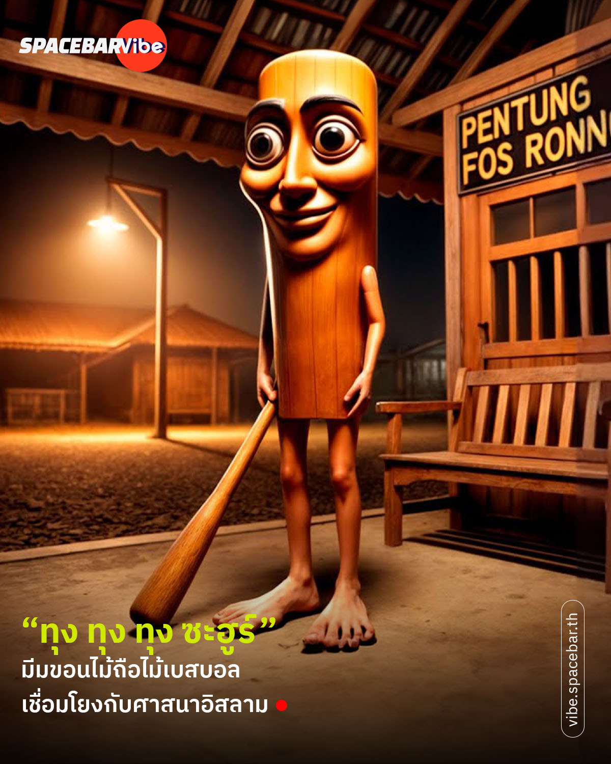 Spacebar - เจ้า ‘Tung Tung Tung Sahur’ ปรากฏตัวครั้งแรกบน TikTok เมื่อ ...
