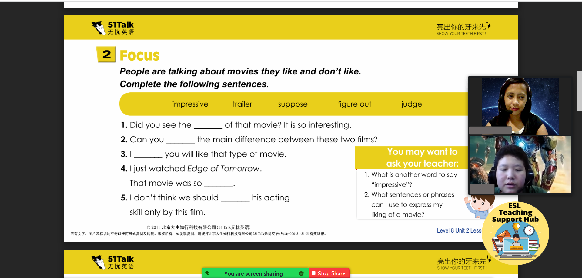 Sample class pictures ♥... - ESL Teaching Support Hub | Facebook