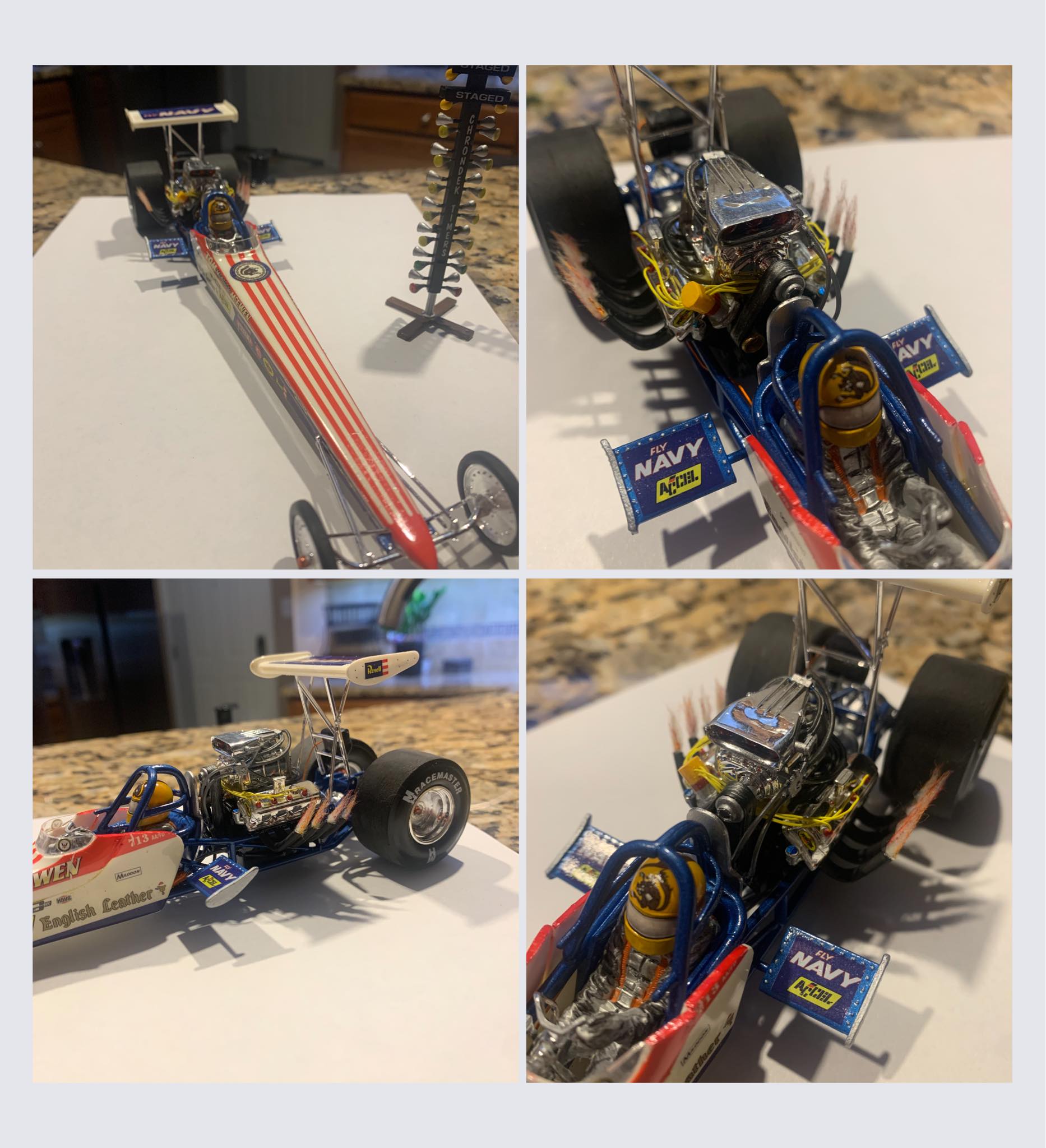 Building 1974 Tom McEwen Mongoose dragster model