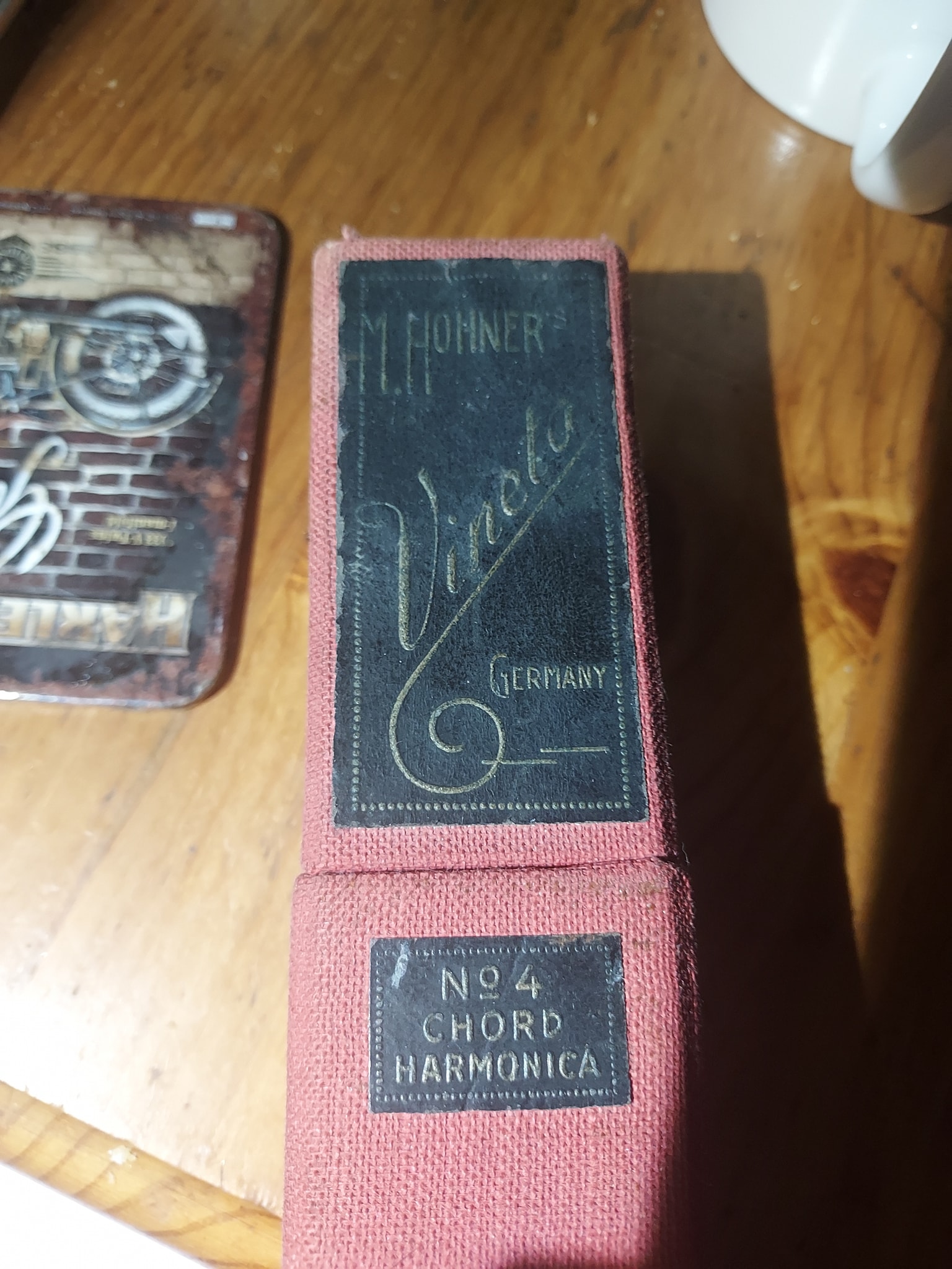 Hohner Vineta orchestra chord harmonica features and collection