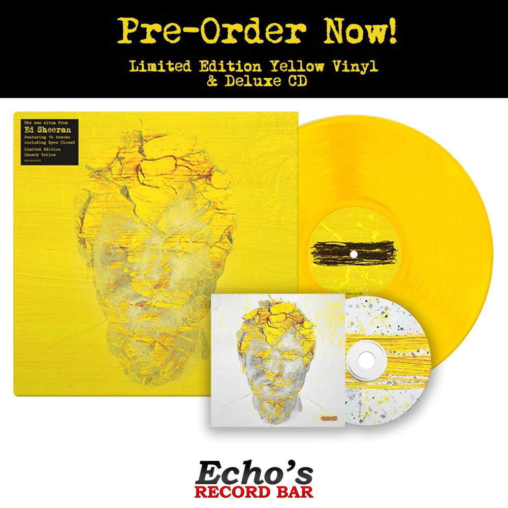 Ed Sheeran's new album Subtract (-) is here on CD, and Ed has