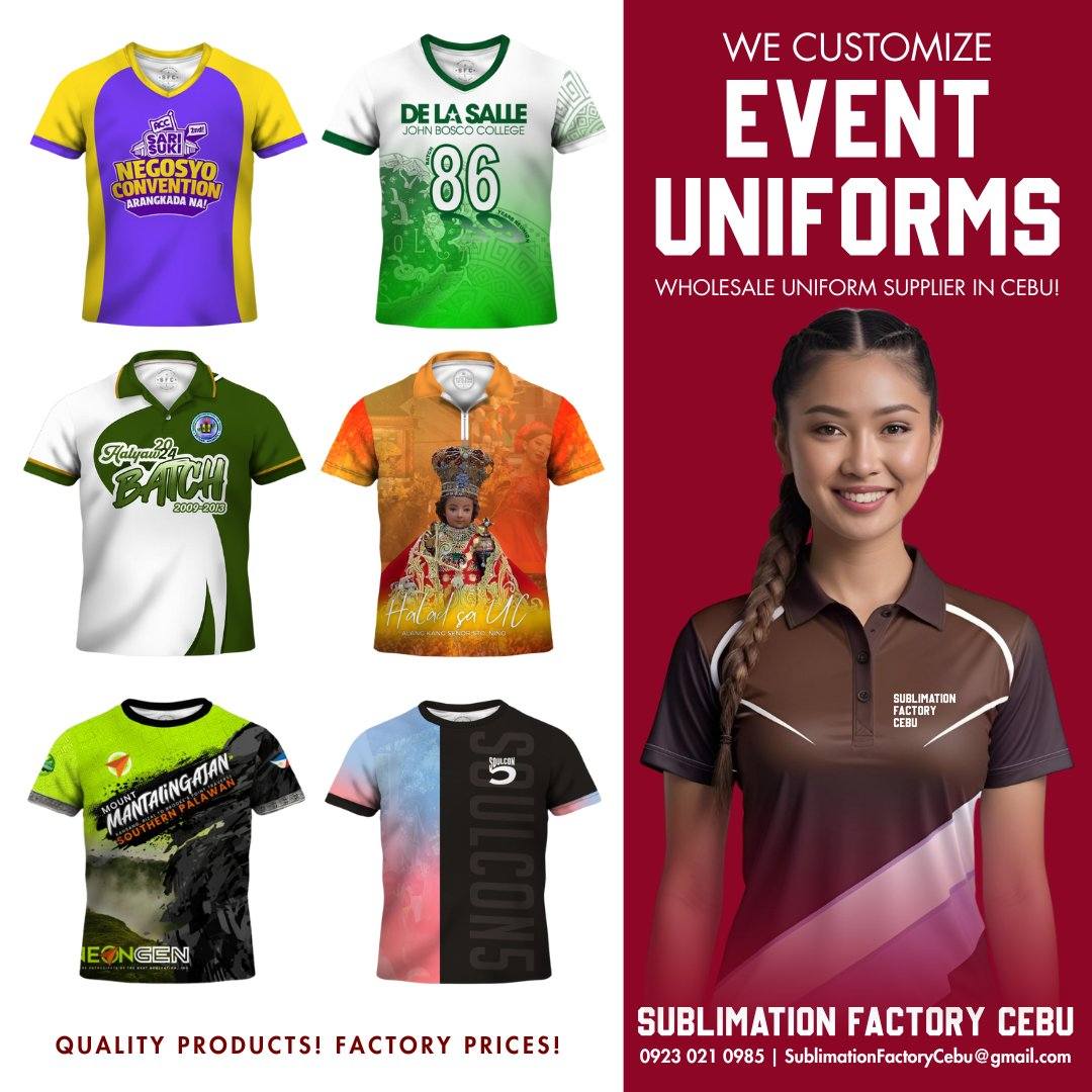 Sublimation Factory Cebu | Mandaue City
