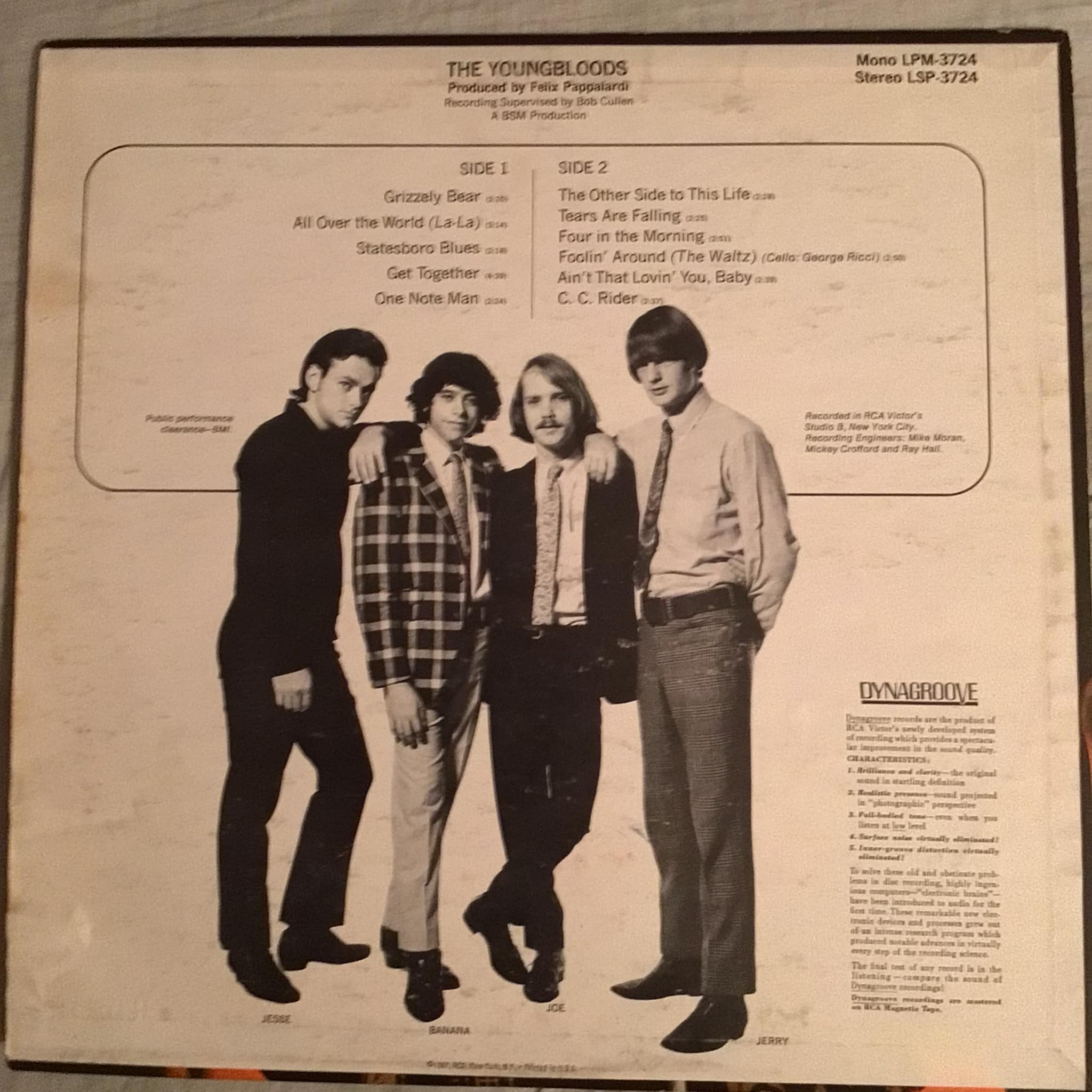 First pressing of 