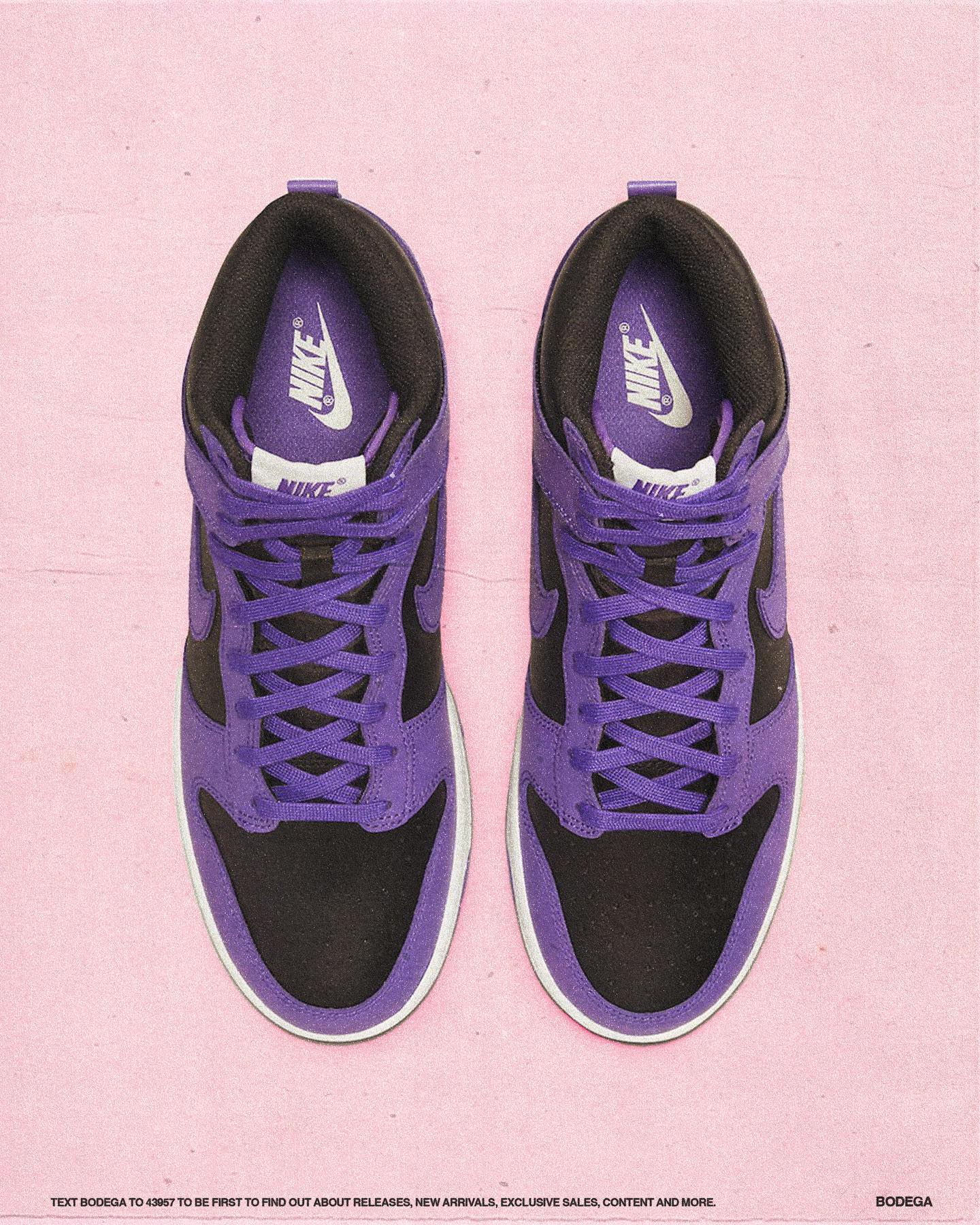 Women's Nike Dunk Hi 'Varsity Purple' // Available Wednesday 12/16